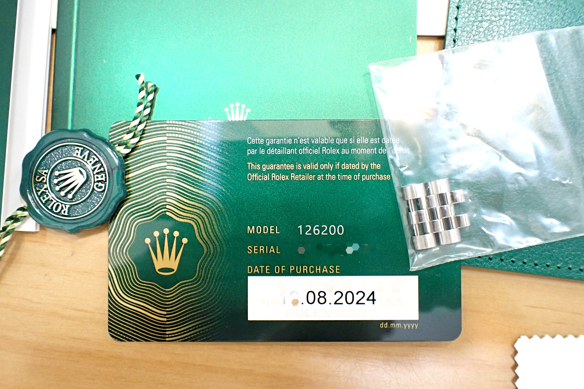 ROLEX/ロレックス オイスターパーペチュアル デイトジャスト36 ホワイトローマン文字盤/ジュビリーブレス Ref.126200