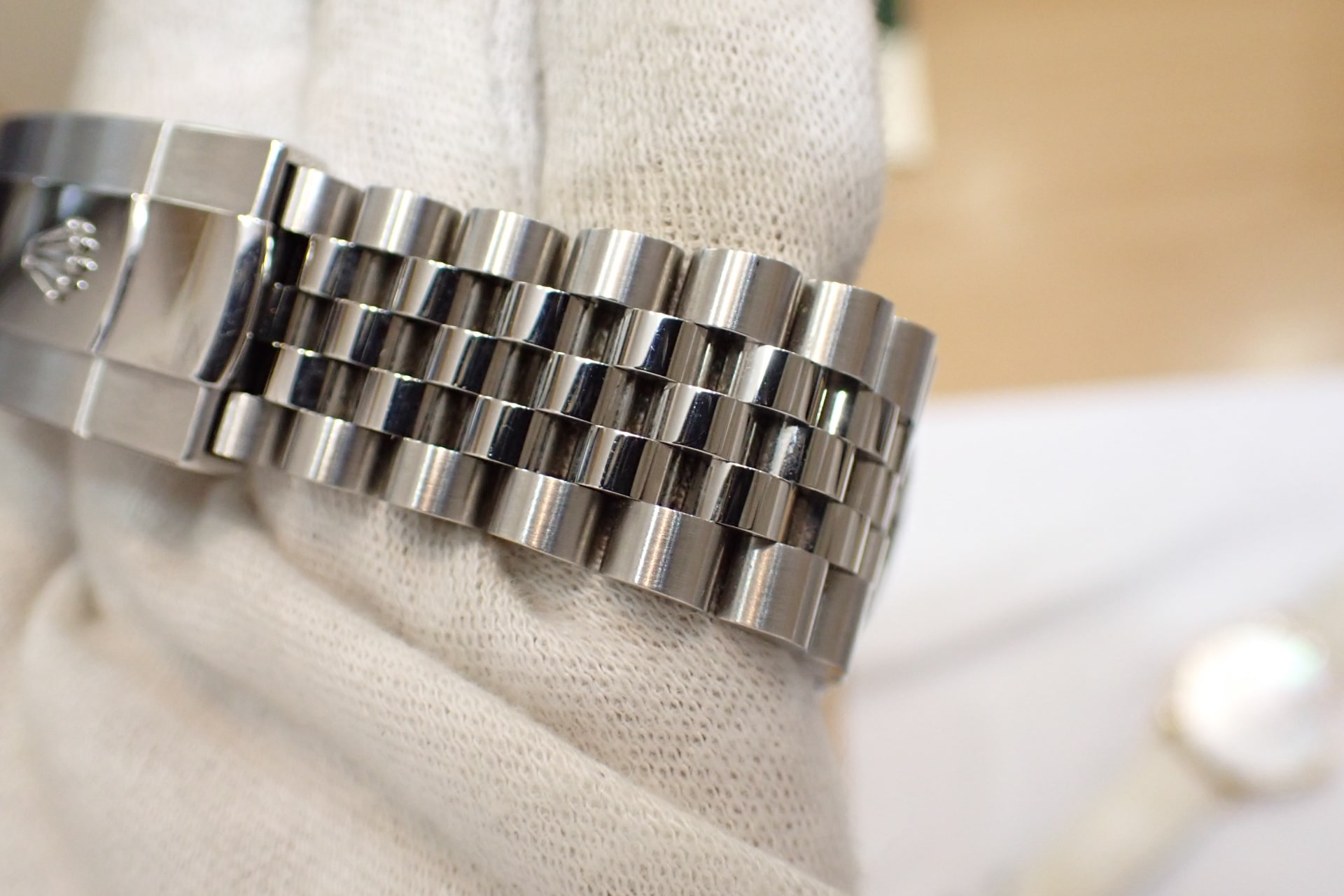 ROLEX/ロレックス オイスターパーペチュアル デイトジャスト36 ホワイトローマン文字盤/ジュビリーブレス Ref.126200