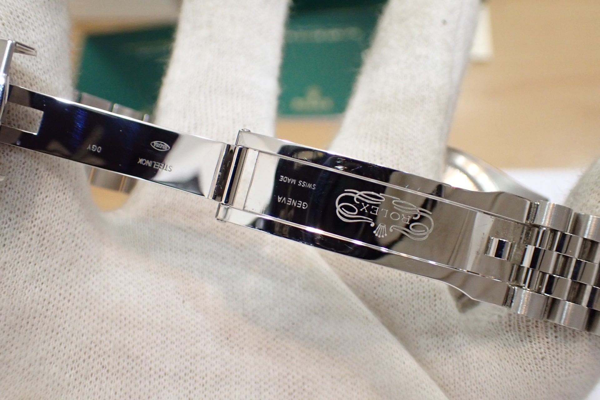 ROLEX/ロレックス オイスターパーペチュアル デイトジャスト36 ホワイトローマン文字盤/ジュビリーブレス Ref.126200