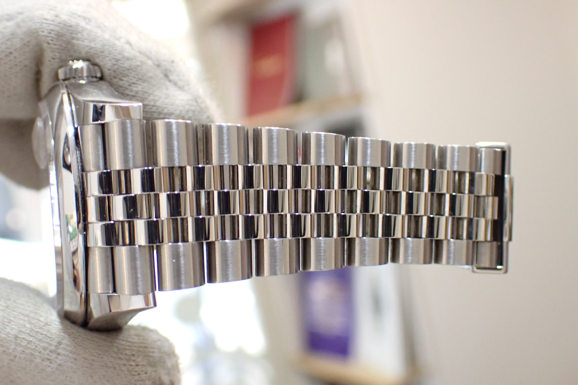 ROLEX/ロレックス オイスターパーペチュアル デイトジャスト36 ホワイトローマン文字盤/ジュビリーブレス Ref.126200