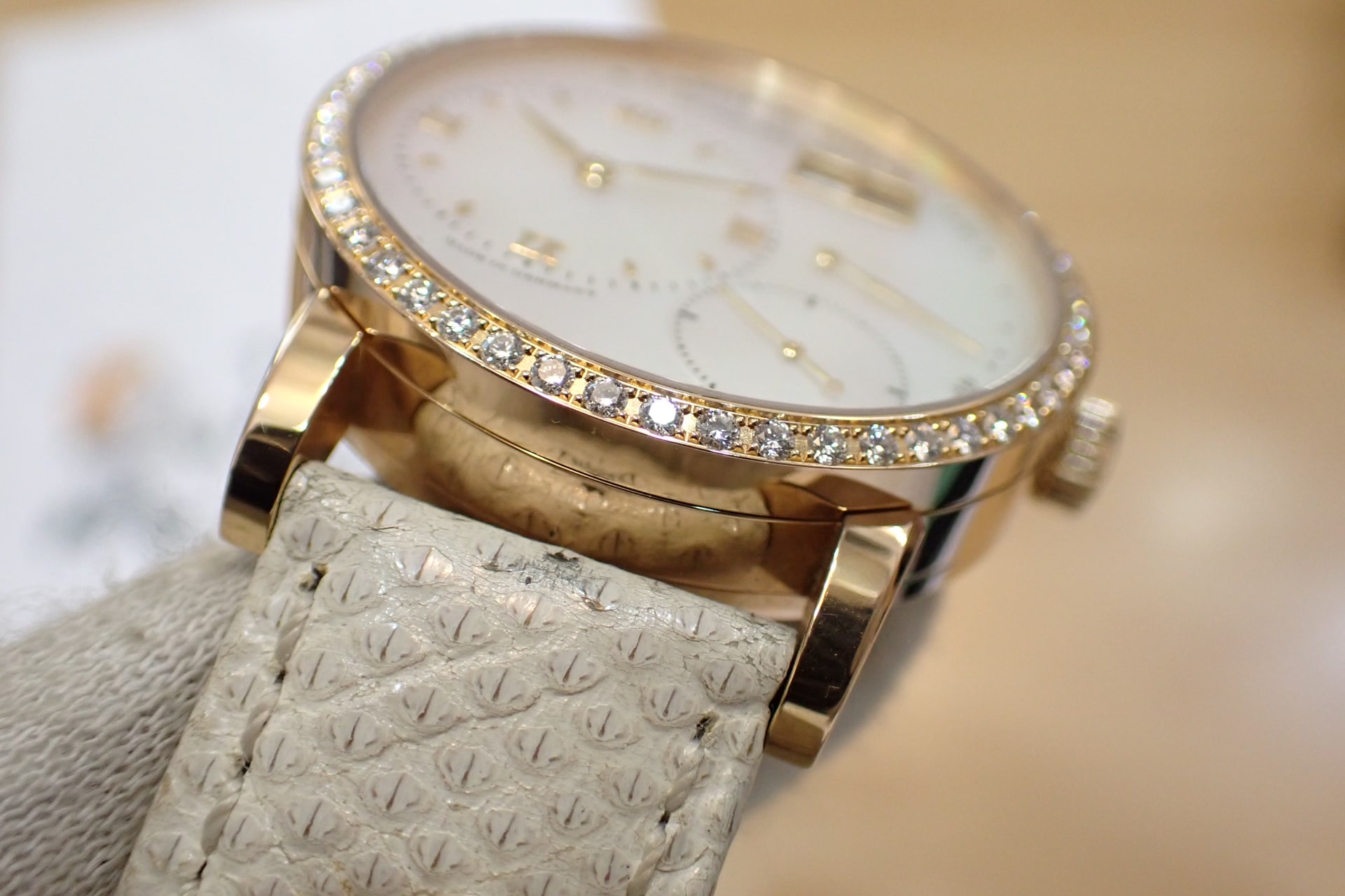 ランゲ&ゾーネ/A. LANGE&SOHNE リトルランゲ1 ソワレ 18KPG Ref.813.047