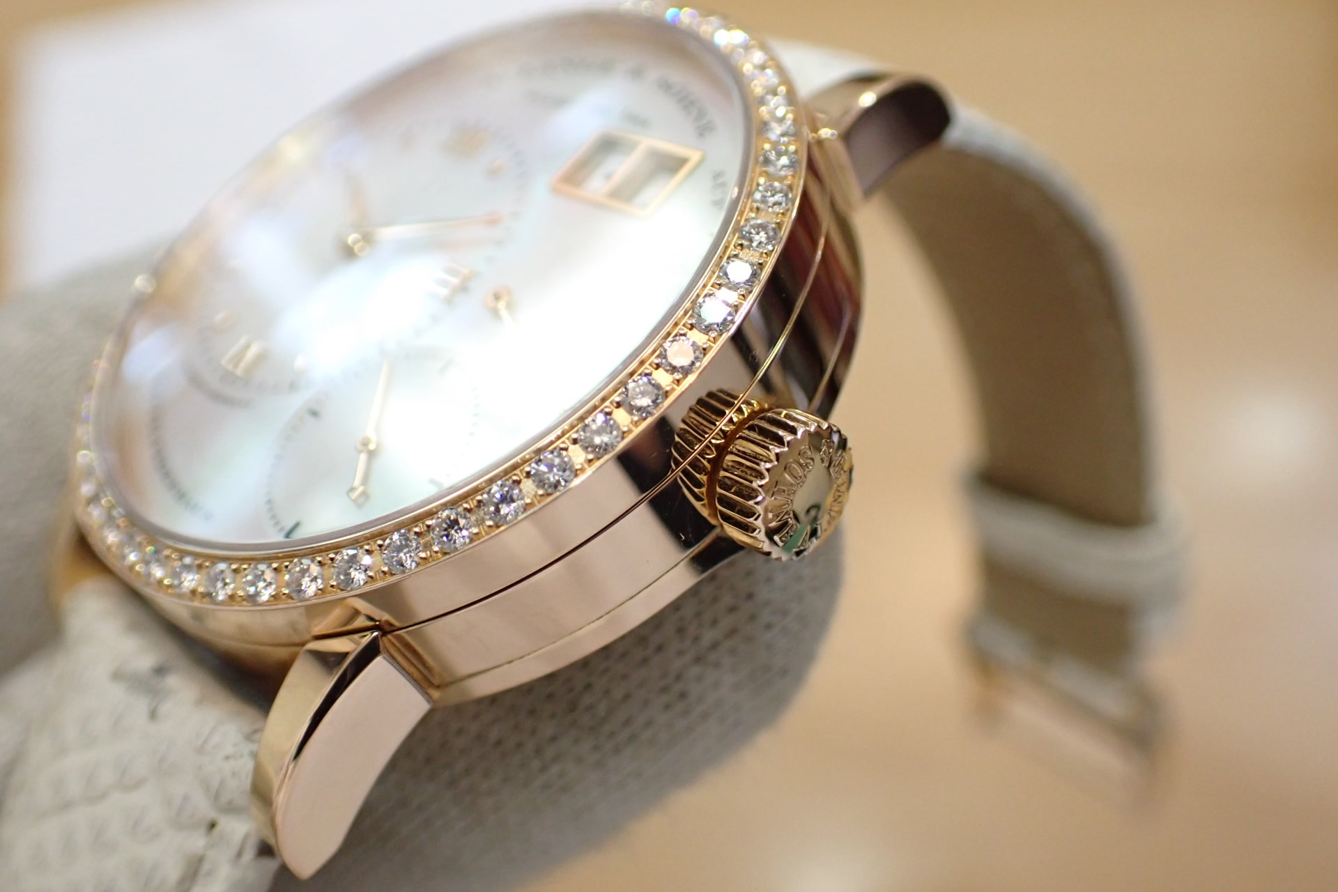 ランゲ&ゾーネ/A. LANGE&SOHNE リトルランゲ1 ソワレ 18KPG Ref.813.047