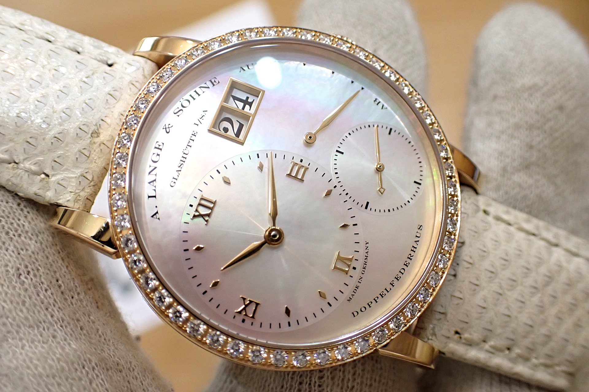 ランゲ&ゾーネ/A. LANGE&SOHNE リトルランゲ1 ソワレ 18KPG Ref.813.047