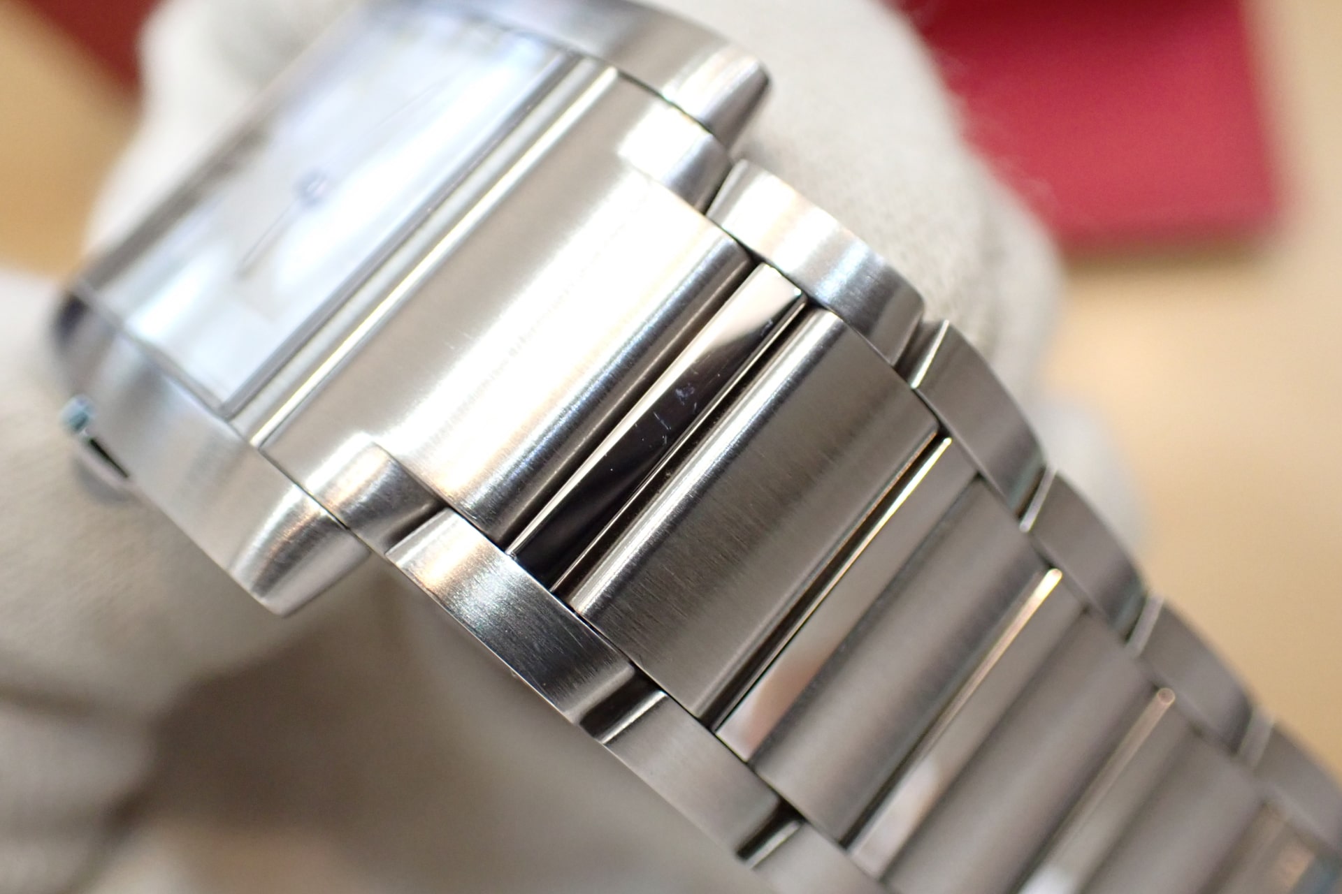 カルティエ/Cartier タンク フランセーズ MM 日本限定 Ref.WSTA0086