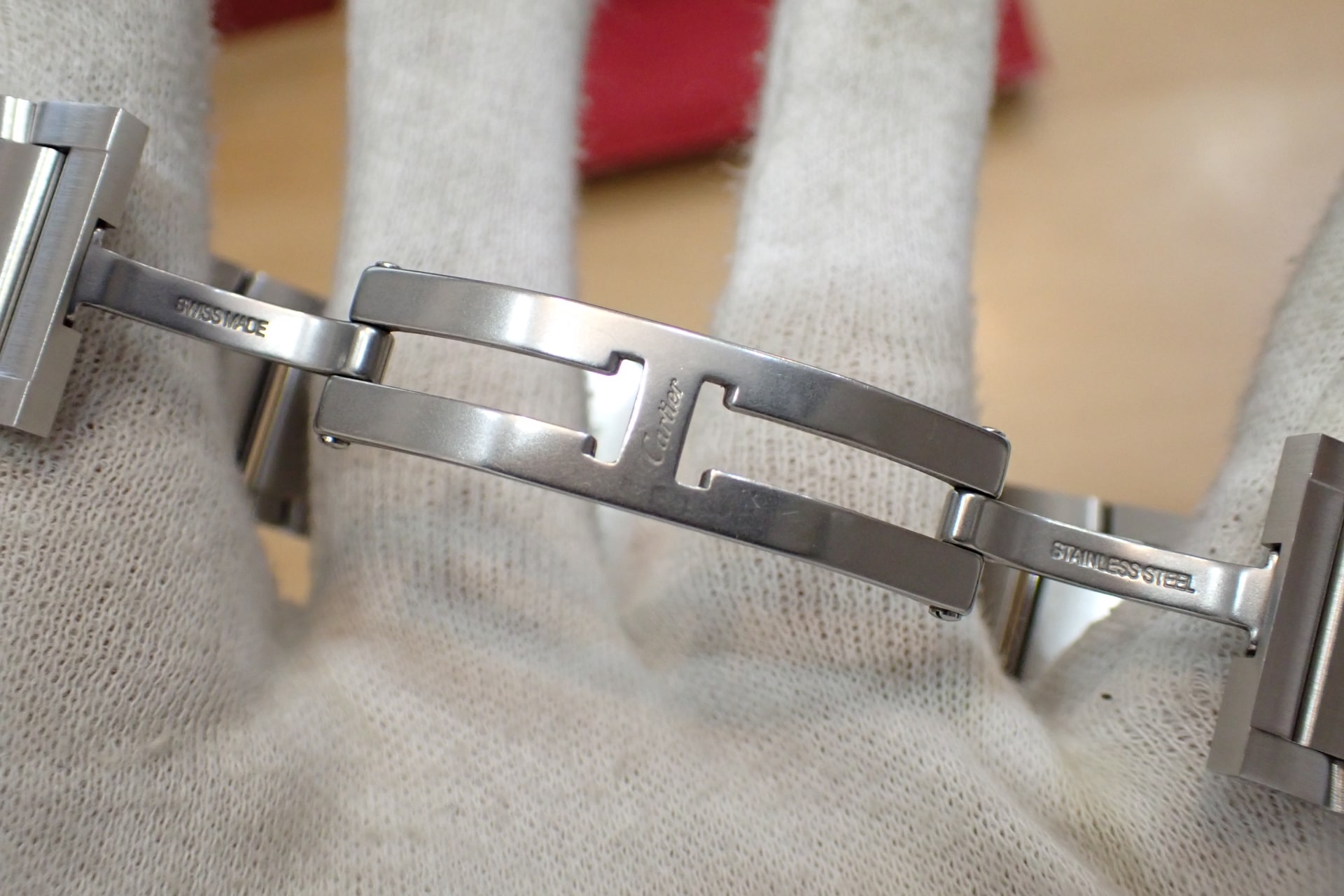 カルティエ/Cartier タンク フランセーズ MM 日本限定 Ref.WSTA0086