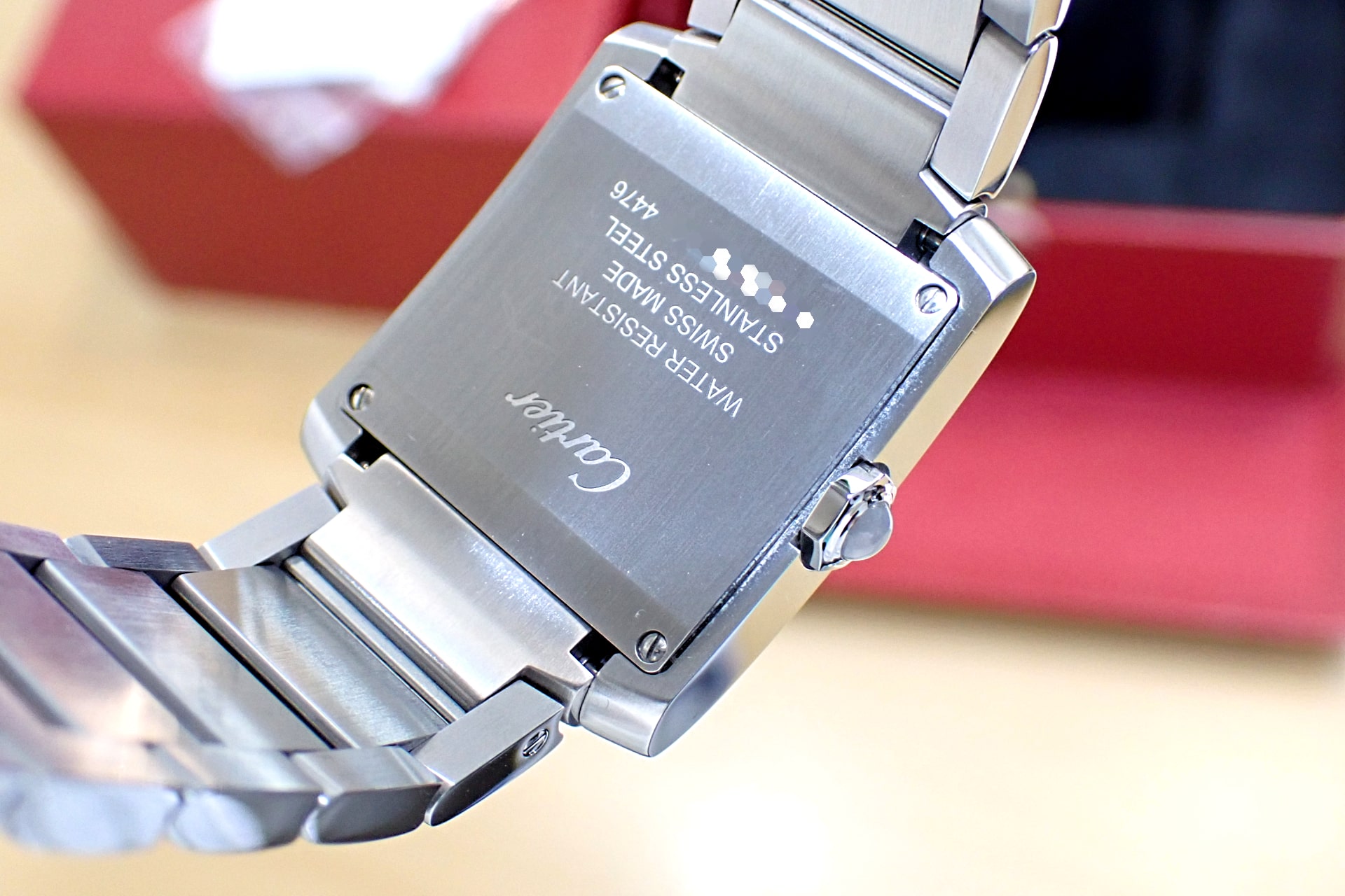 カルティエ/Cartier タンク フランセーズ MM 日本限定 Ref.WSTA0086