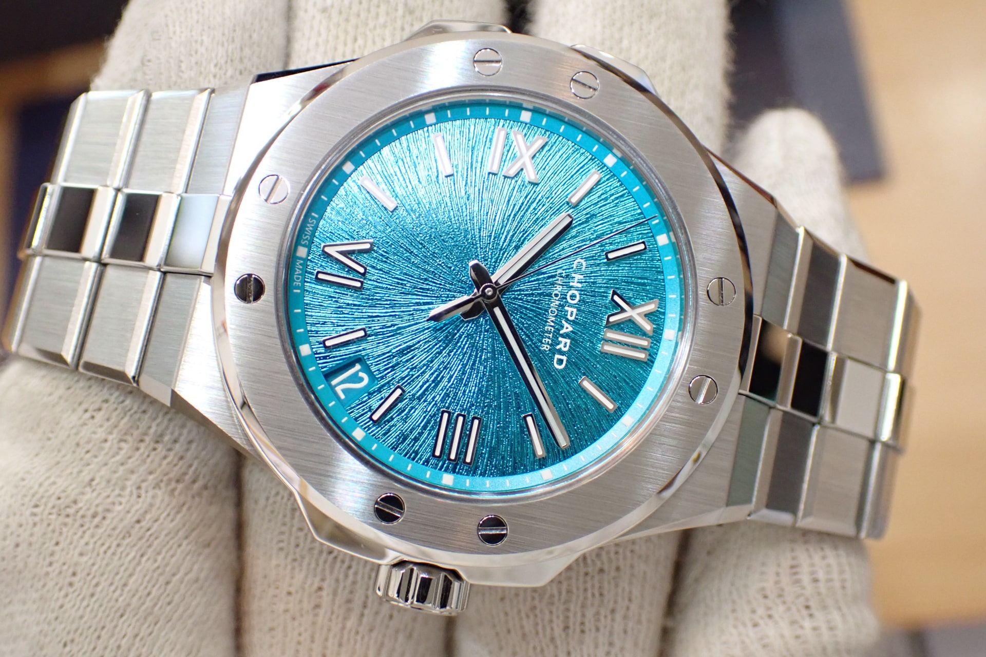 ショパール/CHOPARD アルパインイーグル41 Ref.298600-3016 マリタイムブルー文字盤