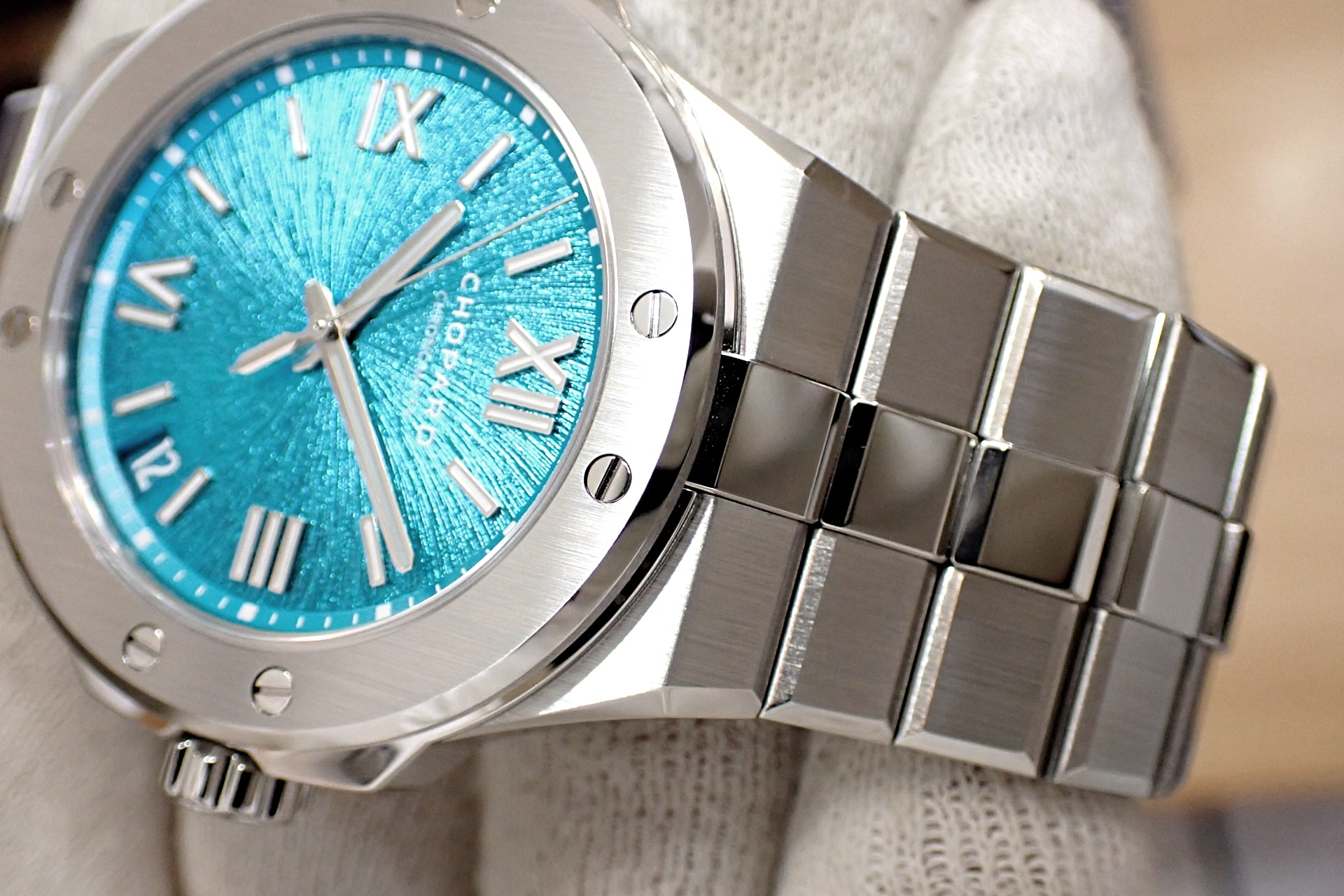 ショパール/CHOPARD アルパインイーグル41 Ref.298600-3016 マリタイムブルー文字盤