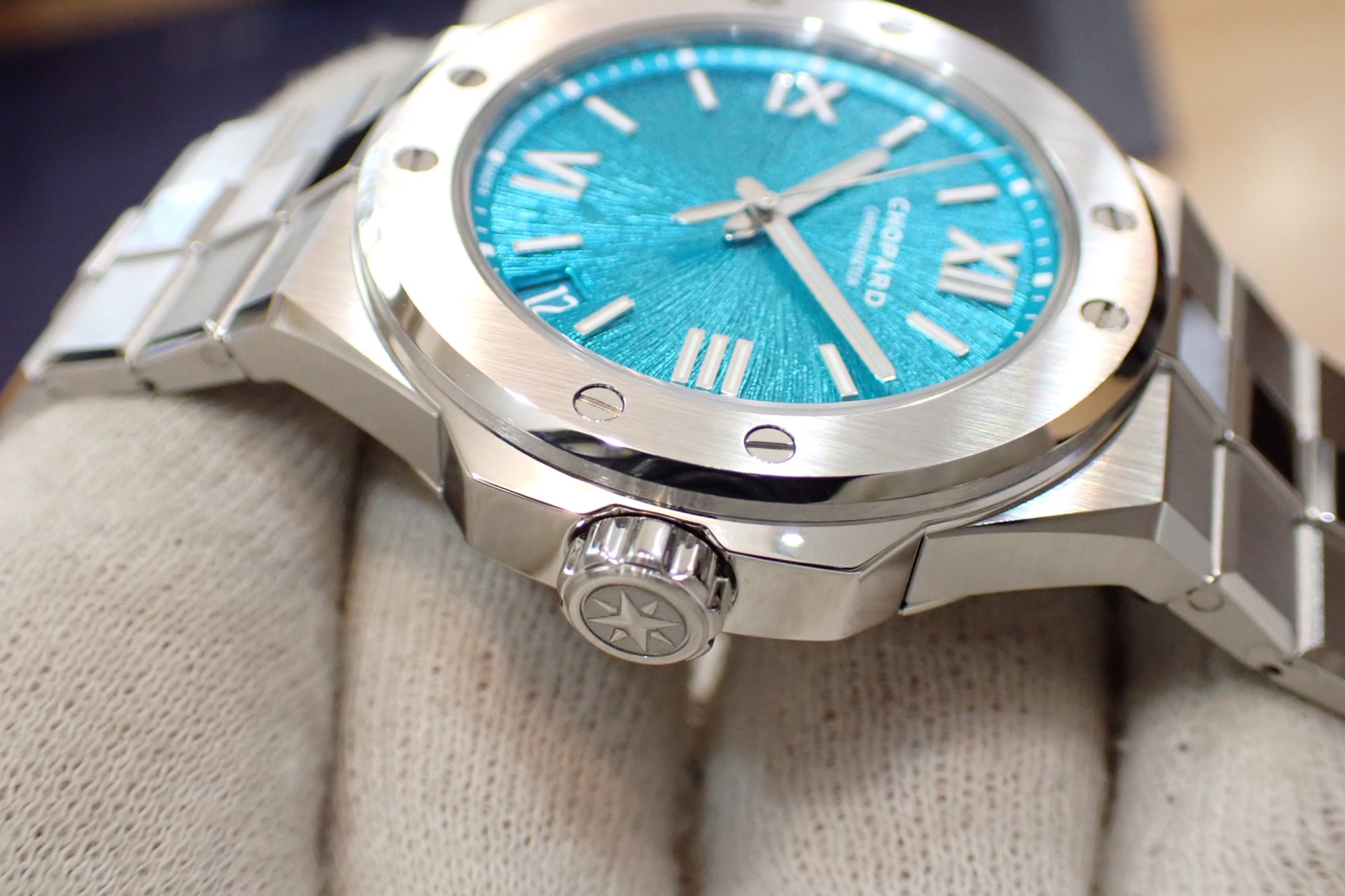 ショパール/CHOPARD アルパインイーグル41 Ref.298600-3016 マリタイムブルー文字盤