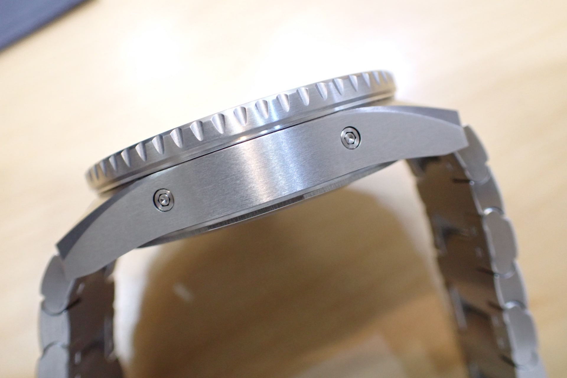 BLANCPAIN/ブランパン フィフティ ファゾムス バチスカーフ コンプリートカレンダー ムーンフェイズ チタン製ブレスレットモデル Ref.5054-1210-98S