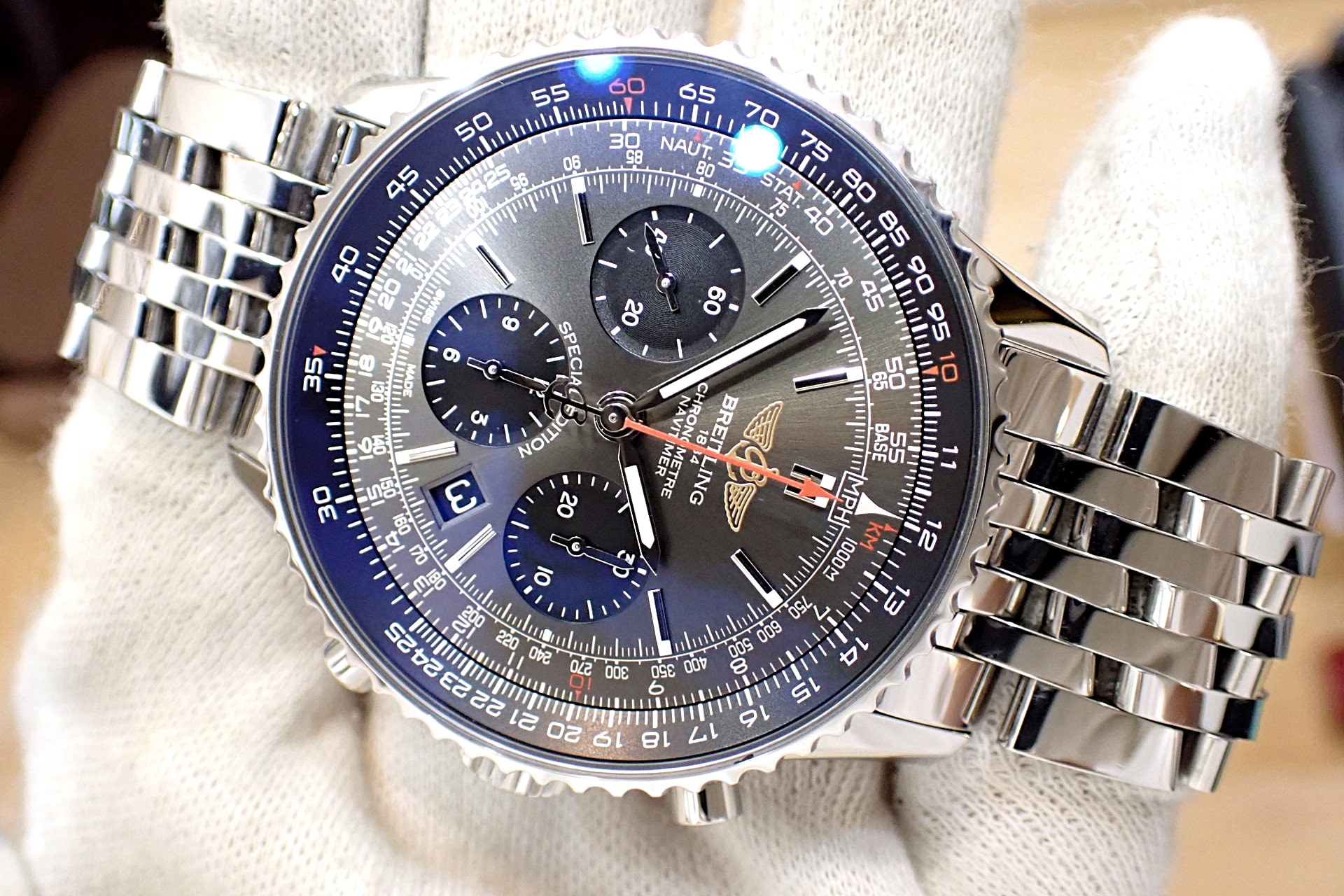 BREITLING/ブライトリング ナビタイマー B01 ジャパンエディション/日本限定 Ref.AB0121A21B1A1(AB0121)