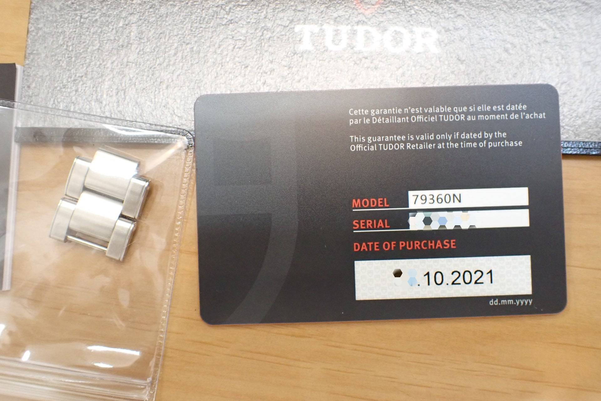 TUDOR/チューダー ヘリテージ ブラックベイ クロノ Ref.79360N 白文字盤