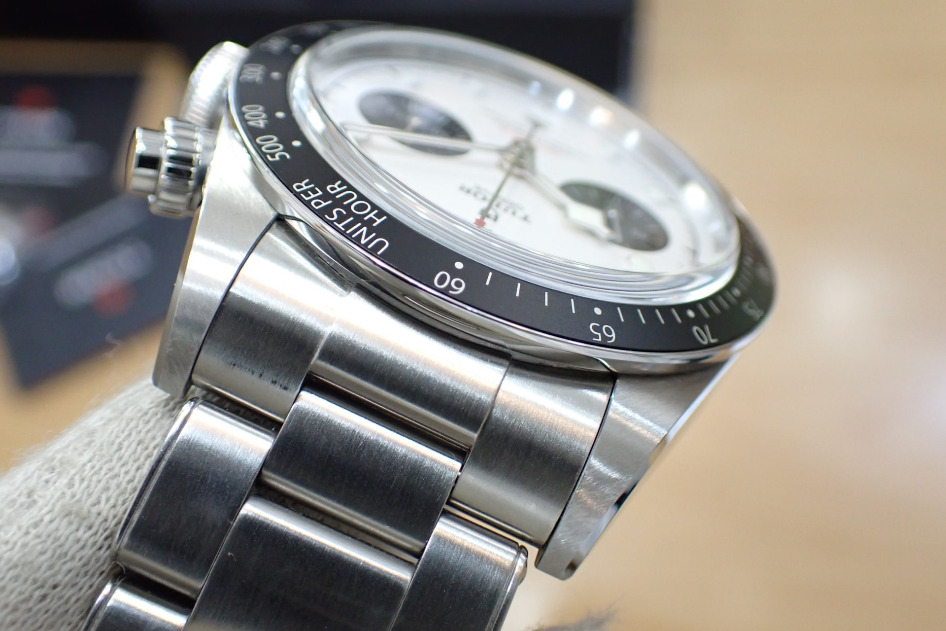 TUDOR/チューダー ヘリテージ ブラックベイ クロノ Ref.79360N 白文字盤