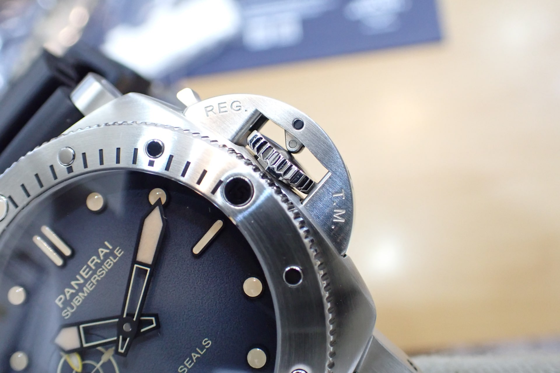 パネライ/Panerai サブマーシブル クアランタクワトロ ネイビーシールズ Ref.PAM01518