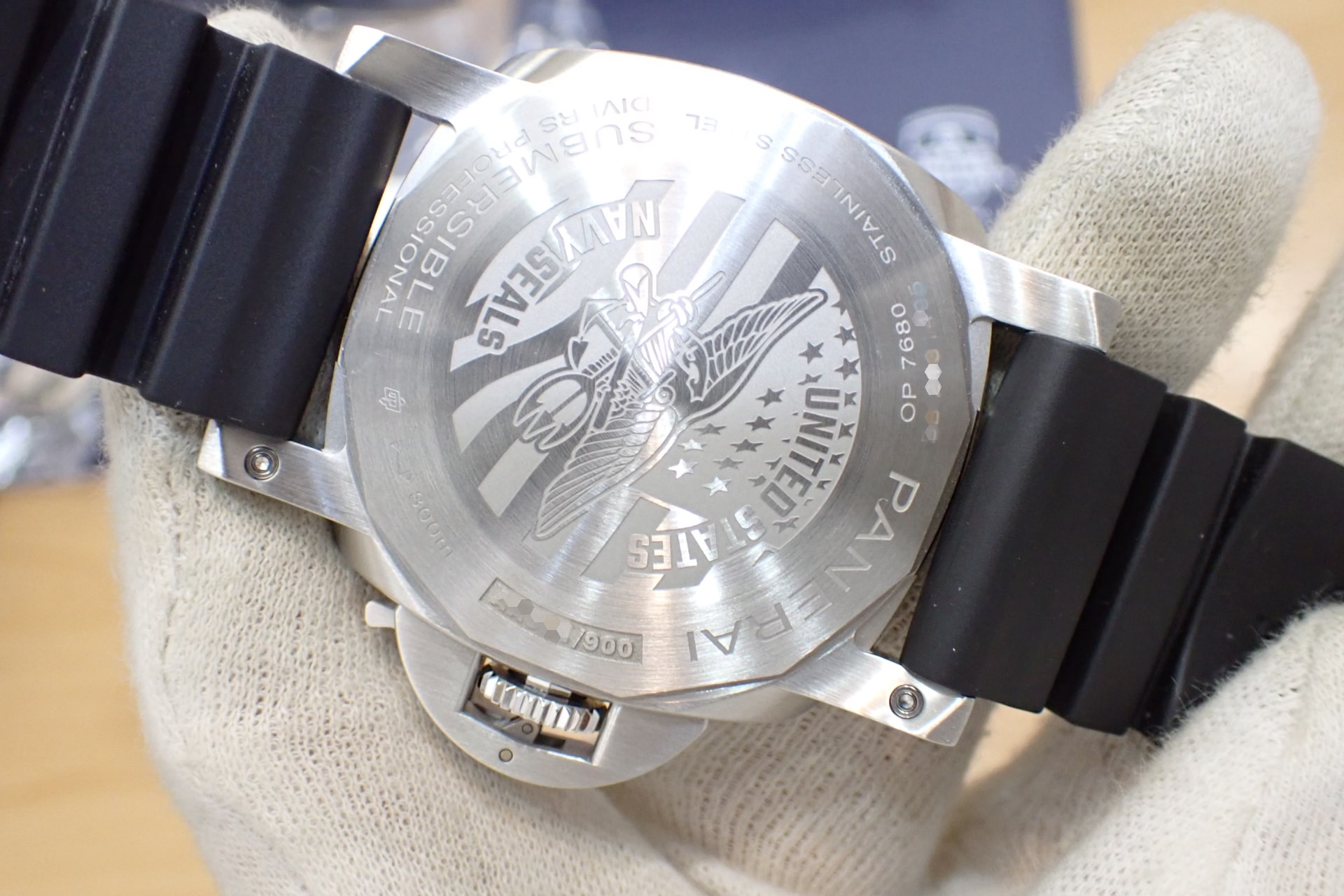 パネライ/Panerai サブマーシブル クアランタクワトロ ネイビーシールズ Ref.PAM01518