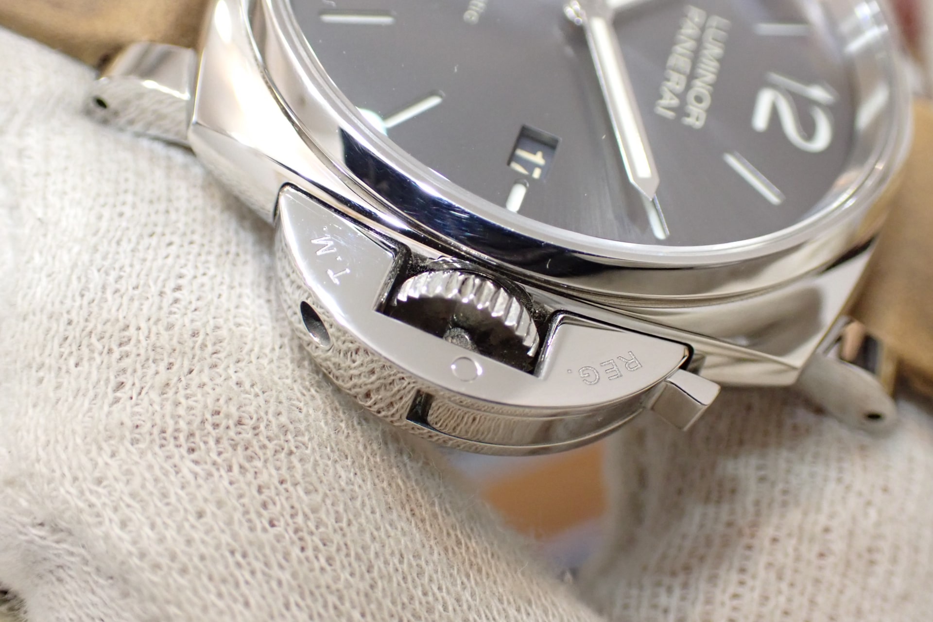 OFFICINE PANERAI/パネライ ルミノール ドゥエ 3デイズ オートマティック アッチャイオ 42MM Ref.PAM00904