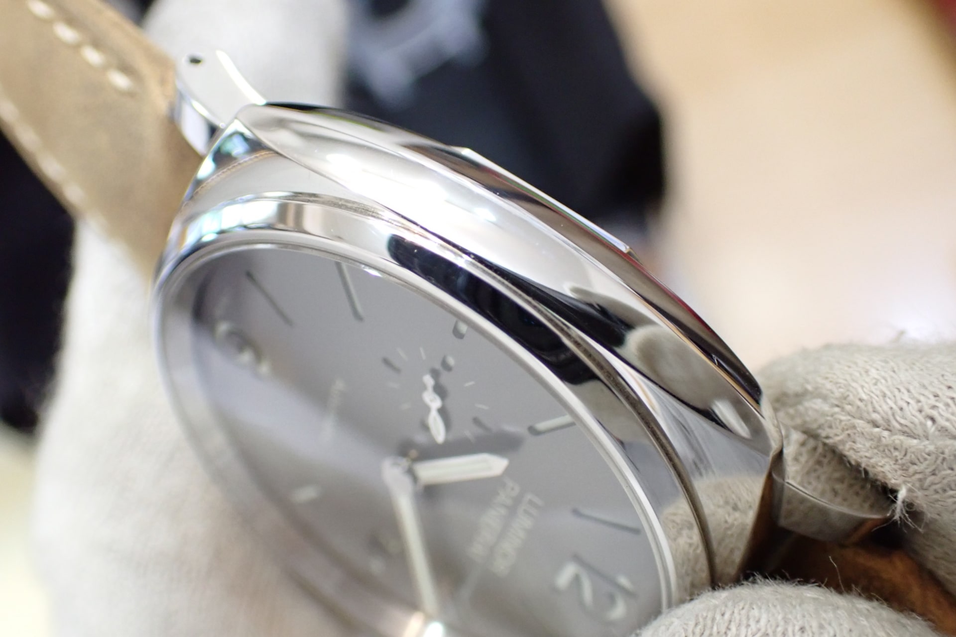 OFFICINE PANERAI/パネライ ルミノール ドゥエ 3デイズ オートマティック アッチャイオ 42MM Ref.PAM00904