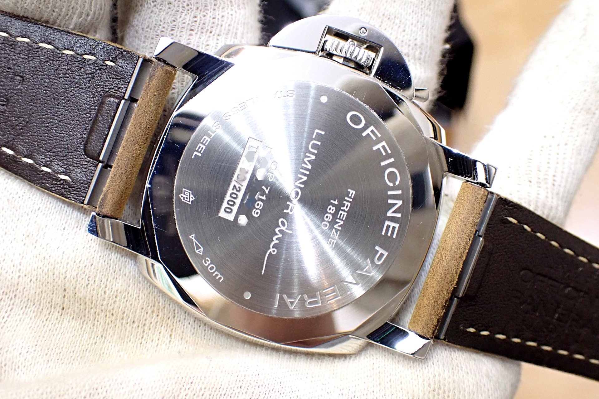 OFFICINE PANERAI/パネライ ルミノール ドゥエ 3デイズ オートマティック アッチャイオ 42MM Ref.PAM00904