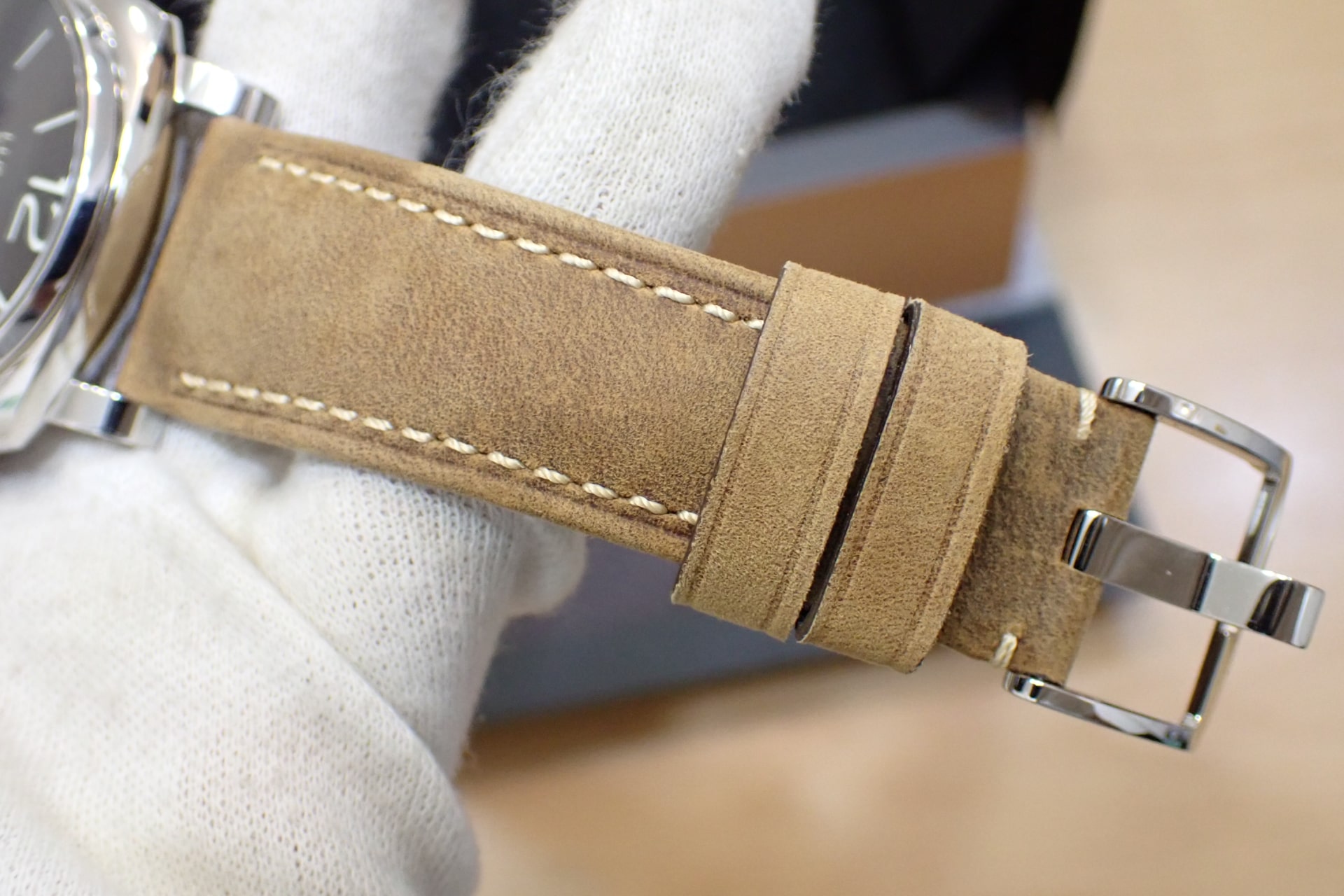 OFFICINE PANERAI/パネライ ルミノール ドゥエ 3デイズ オートマティック アッチャイオ 42MM Ref.PAM00904