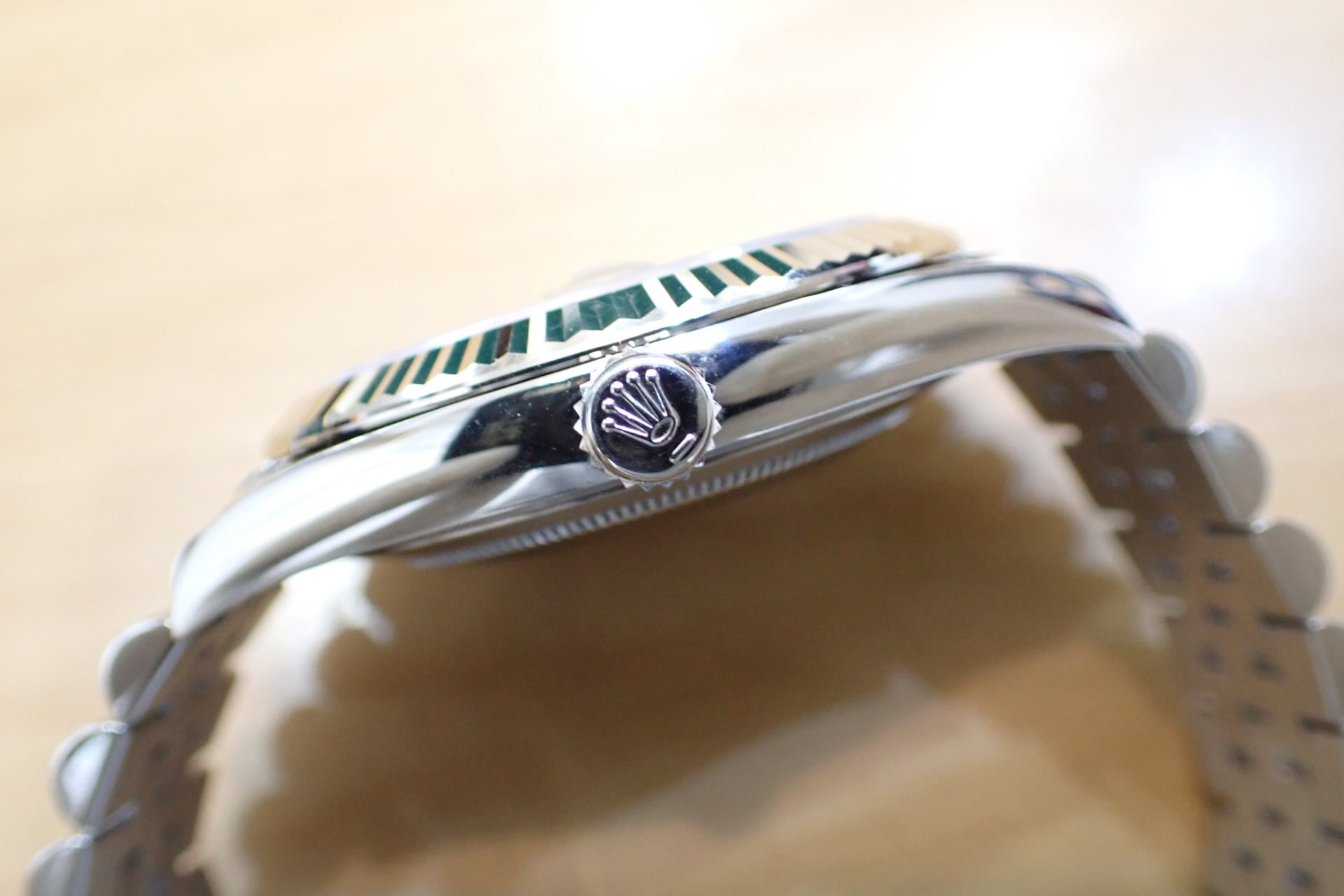 ROLEX/ロレックス デイトジャスト41 Ref.126334 WG/SS スレートローマン/フルーテッドベゼル ジュビリーブレス