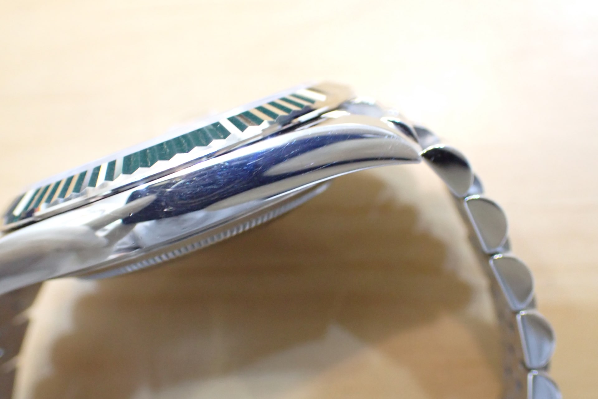 ROLEX/ロレックス デイトジャスト41 Ref.126334 WG/SS スレートローマン/フルーテッドベゼル ジュビリーブレス