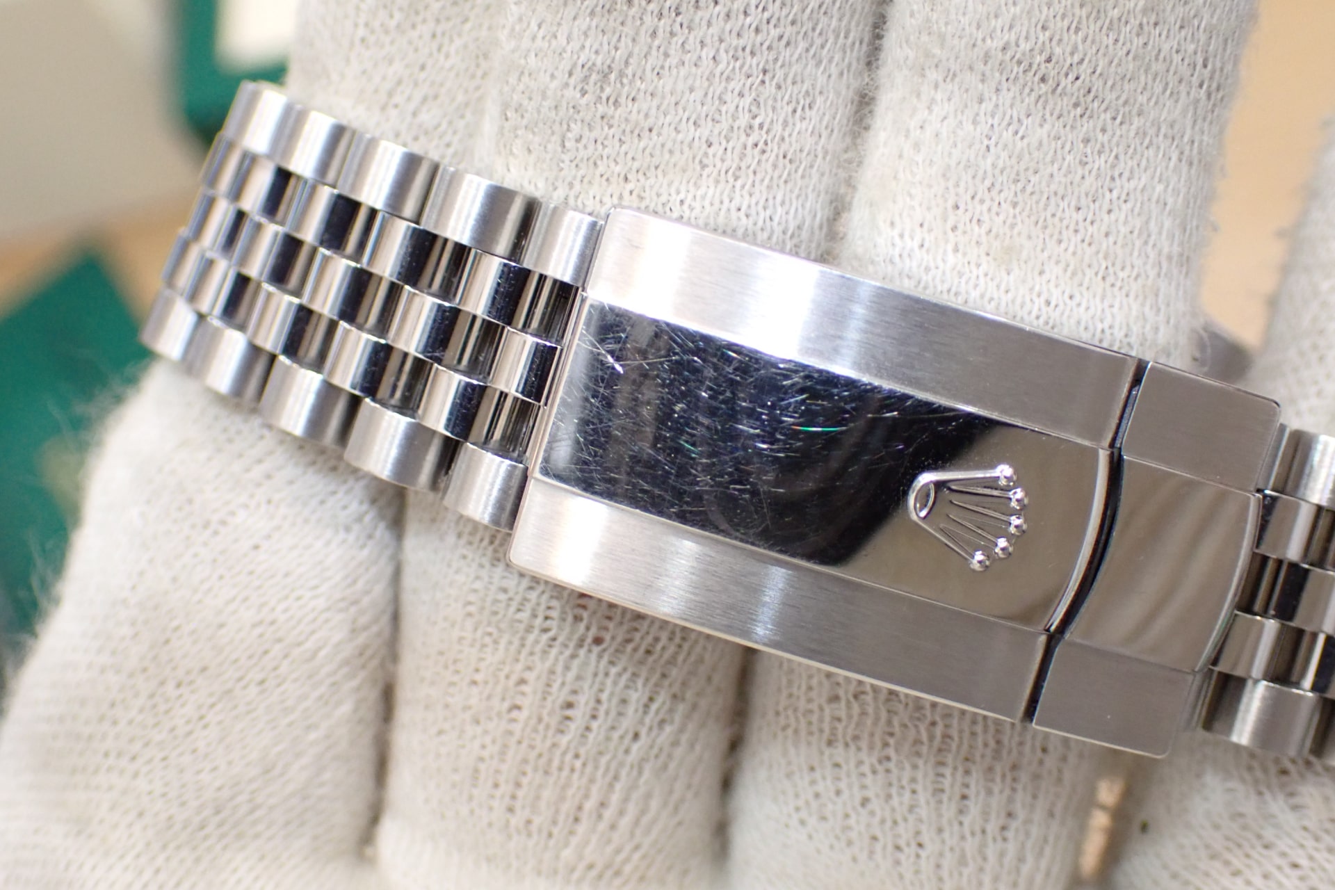 ROLEX/ロレックス デイトジャスト41 Ref.126334 WG/SS スレートローマン/フルーテッドベゼル ジュビリーブレス