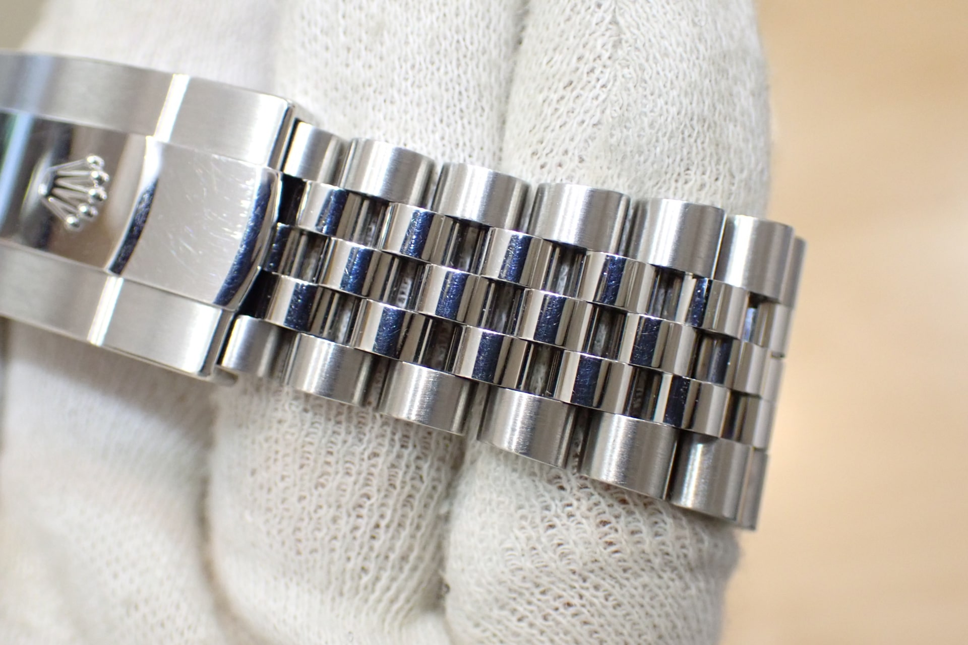 ROLEX/ロレックス デイトジャスト41 Ref.126334 WG/SS スレートローマン/フルーテッドベゼル ジュビリーブレス