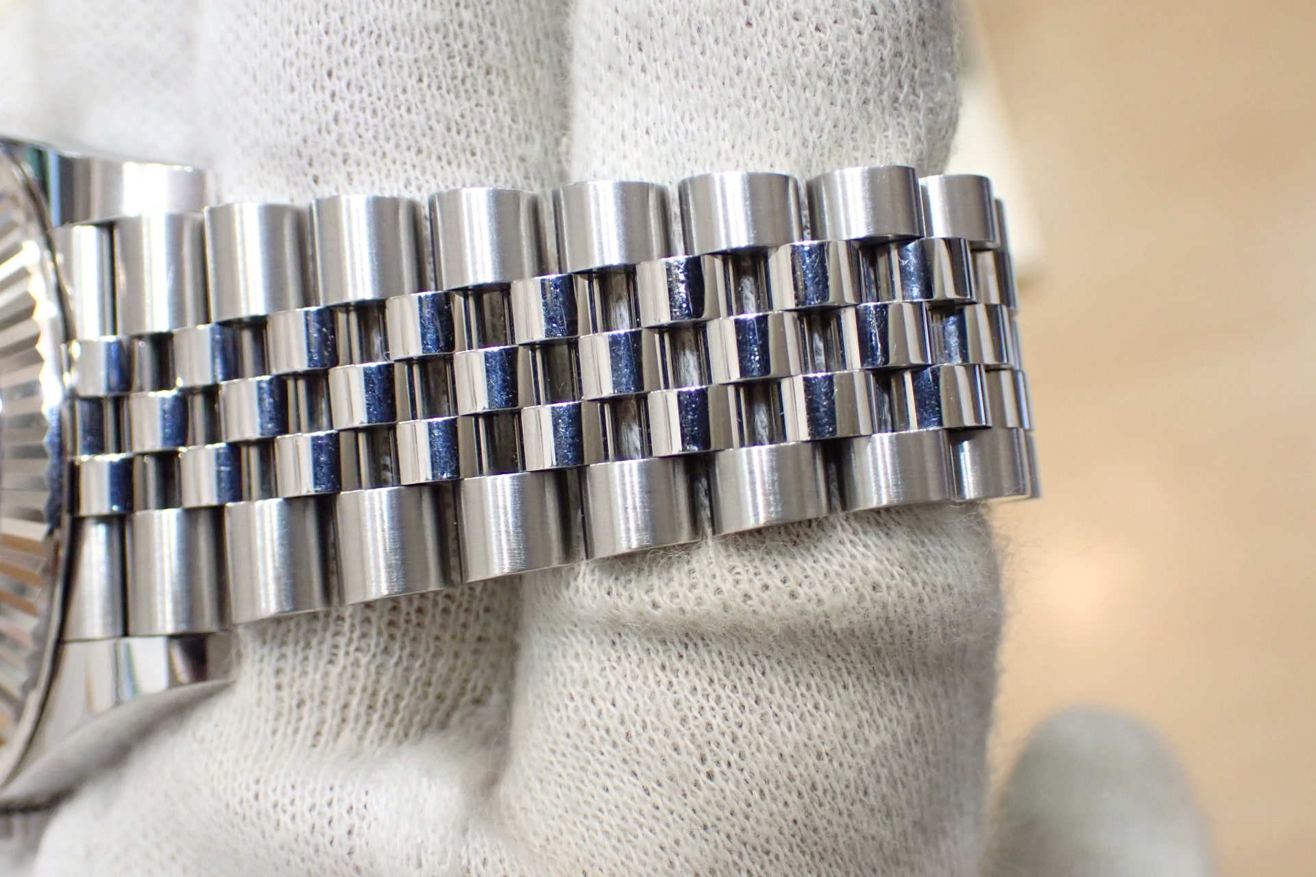 ROLEX/ロレックス デイトジャスト41 Ref.126334 WG/SS スレートローマン/フルーテッドベゼル ジュビリーブレス