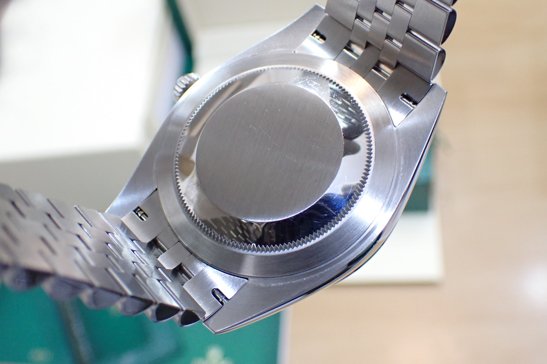 ROLEX/ロレックス デイトジャスト41 Ref.126334 WG/SS スレートローマン/フルーテッドベゼル ジュビリーブレス