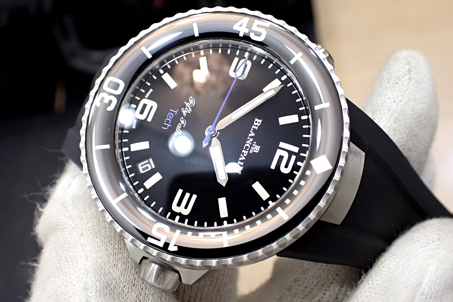 ブランパン/BLANCPAIN フィフティファゾムス テック BOC IV Ref.5029A-12B30-64A チタン製