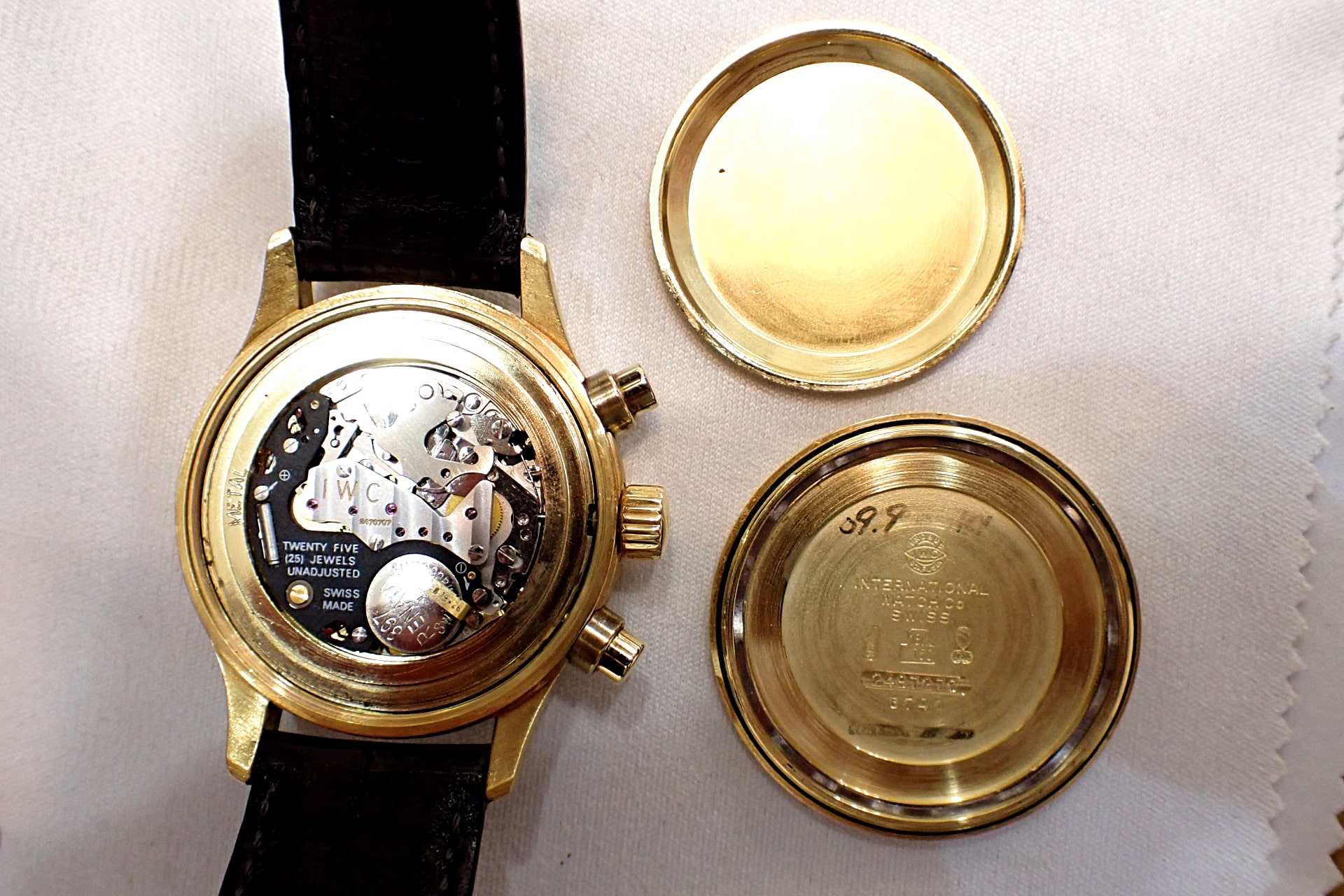 IWC フリーガー クロノグラフ 18KYG メカクォーツ Ref.3740