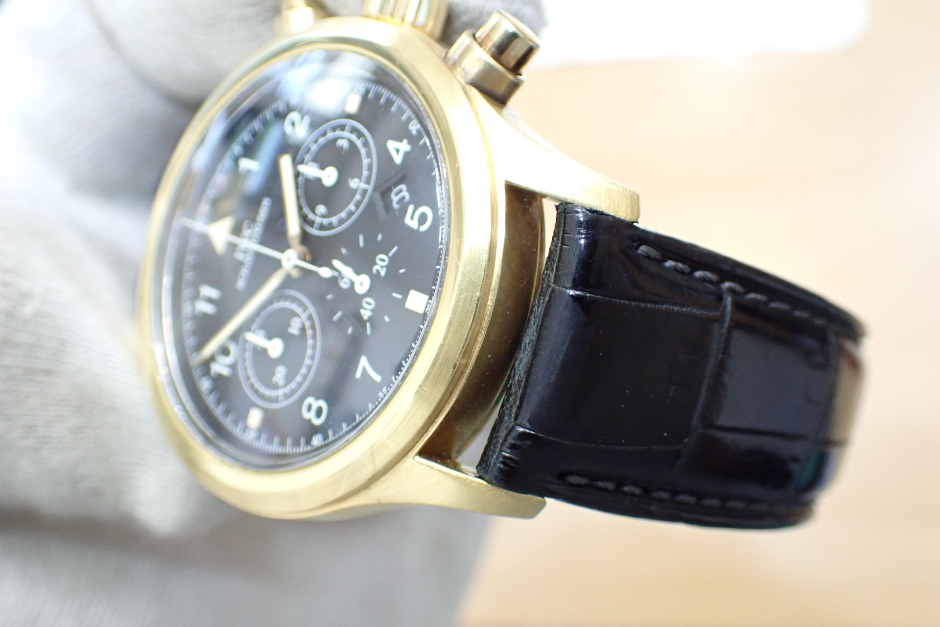 IWC フリーガー クロノグラフ 18KYG メカクォーツ Ref.3740