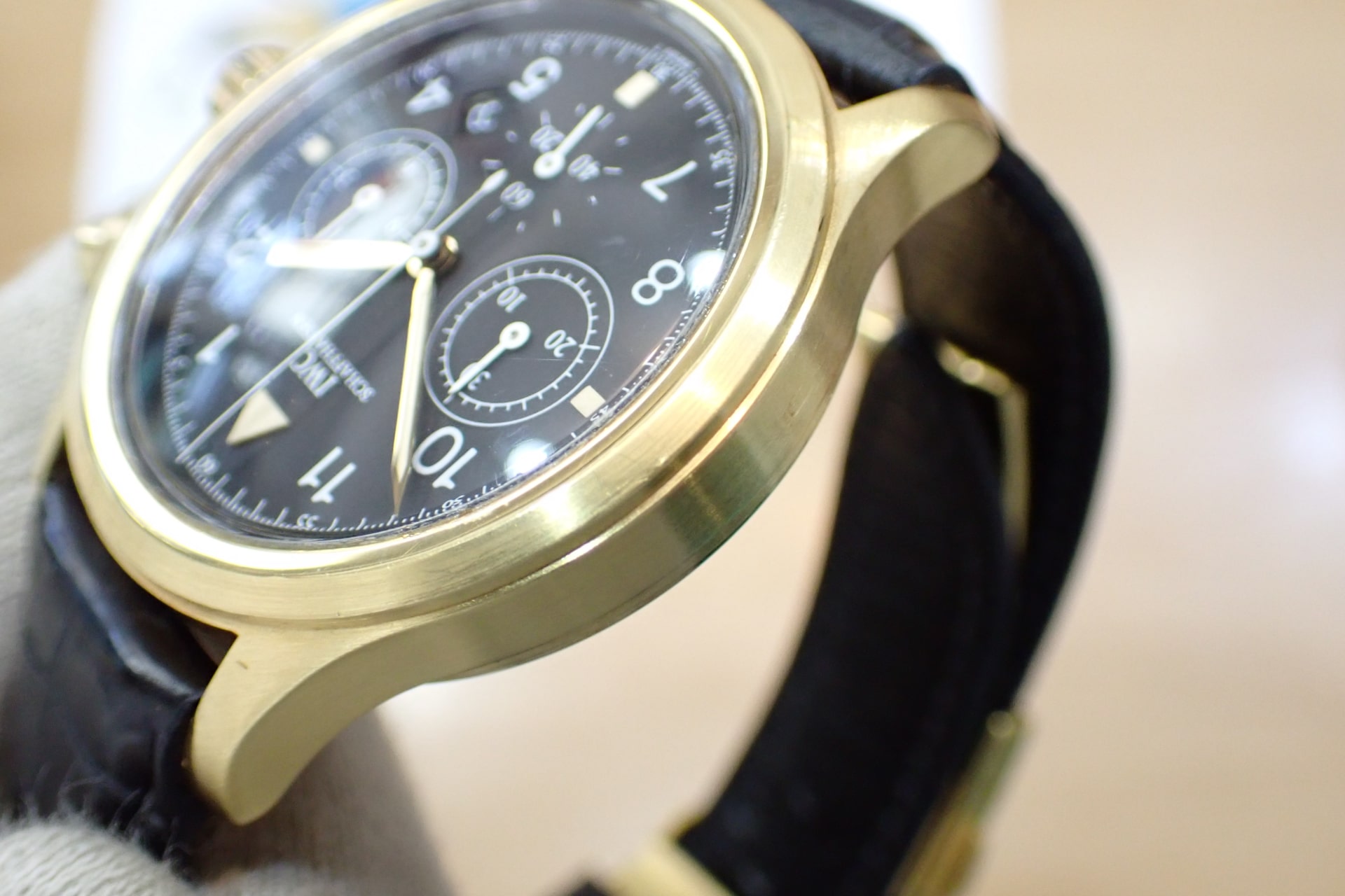 IWC フリーガー クロノグラフ 18KYG メカクォーツ Ref.3740