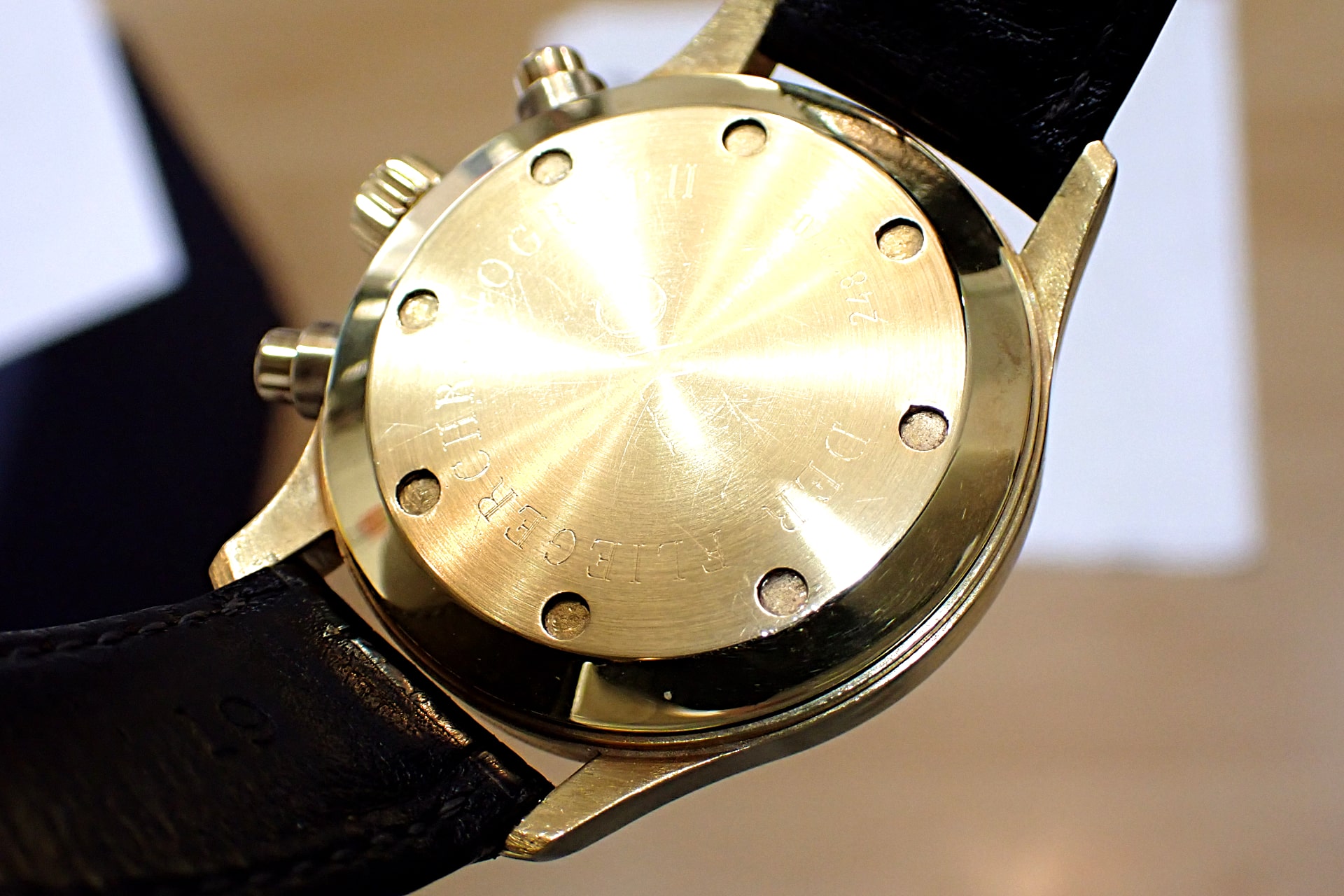 IWC フリーガー クロノグラフ 18KYG メカクォーツ Ref.3740