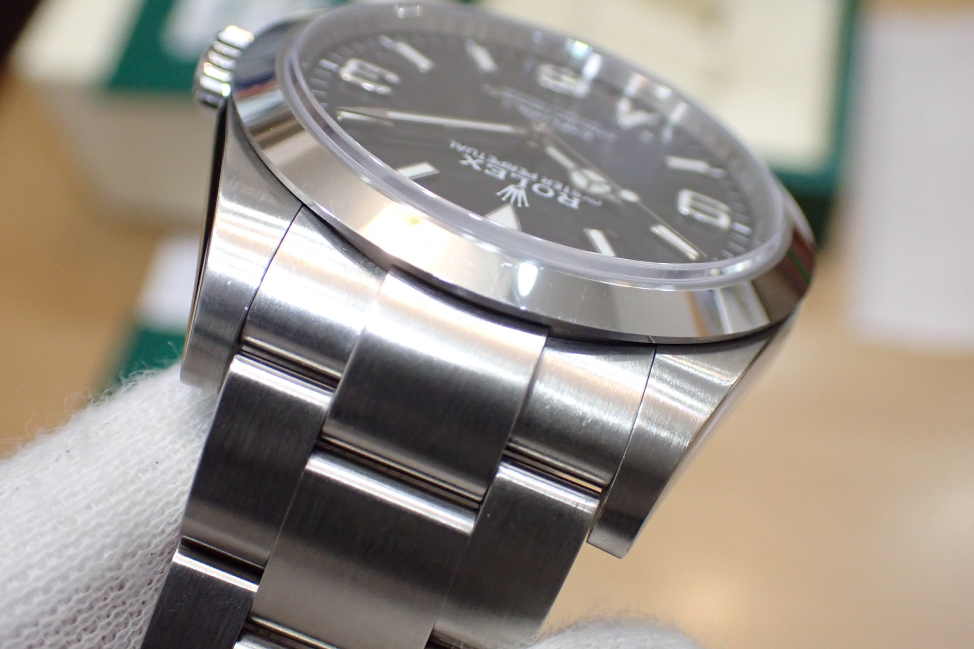 ROLEX/ロレックス エクスプローラー1 Ref.214270 黒文字盤