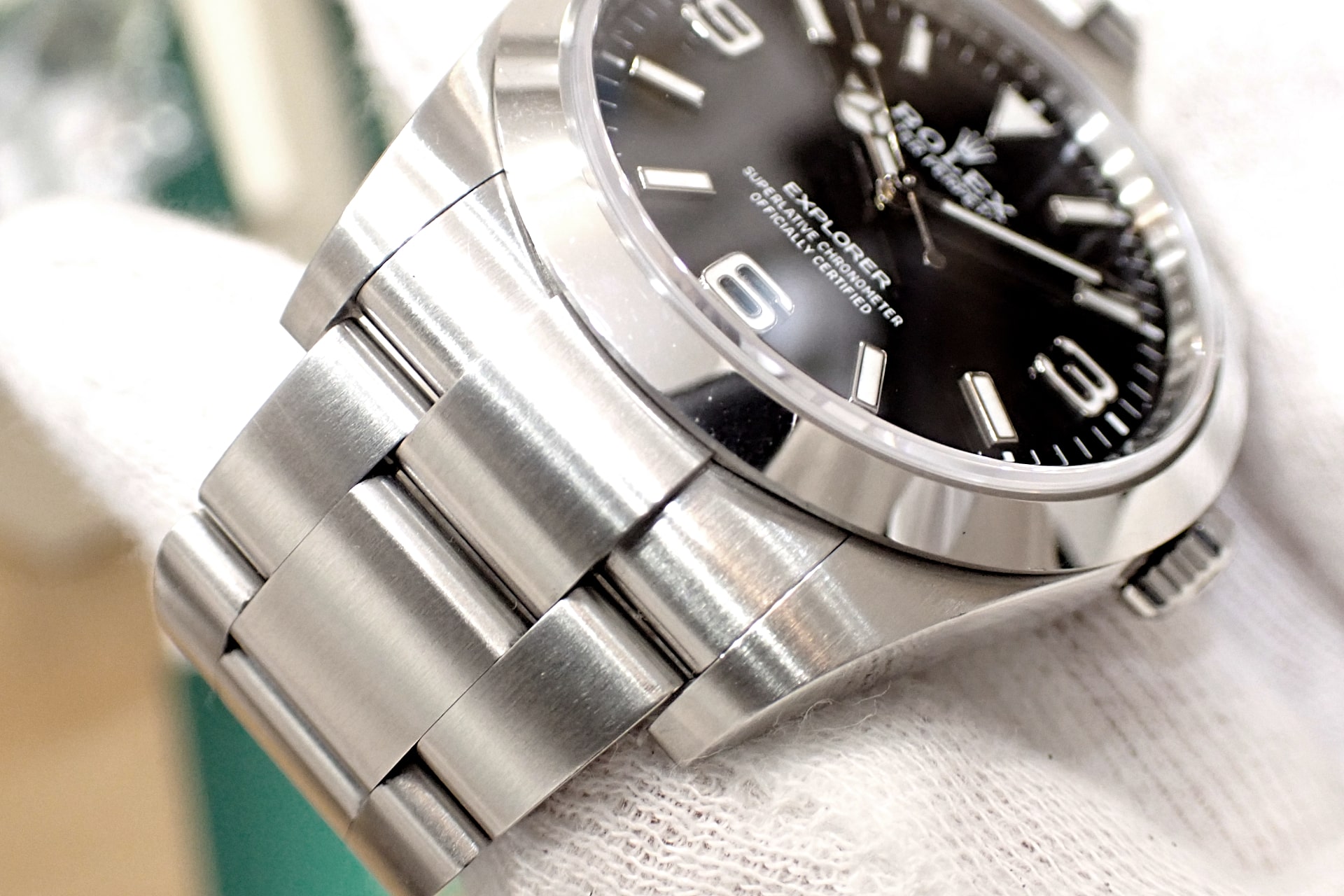 ROLEX/ロレックス エクスプローラー1 Ref.214270 黒文字盤