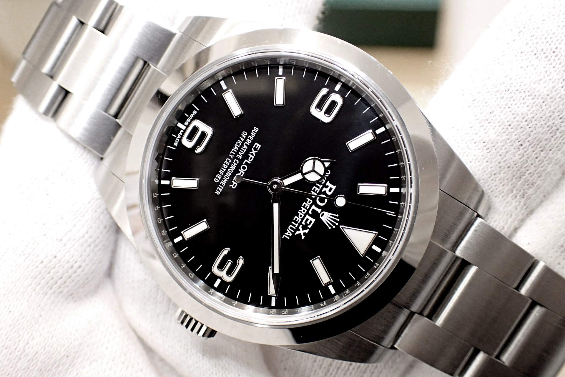 ROLEX/ロレックス エクスプローラー1 Ref.214270 黒文字盤