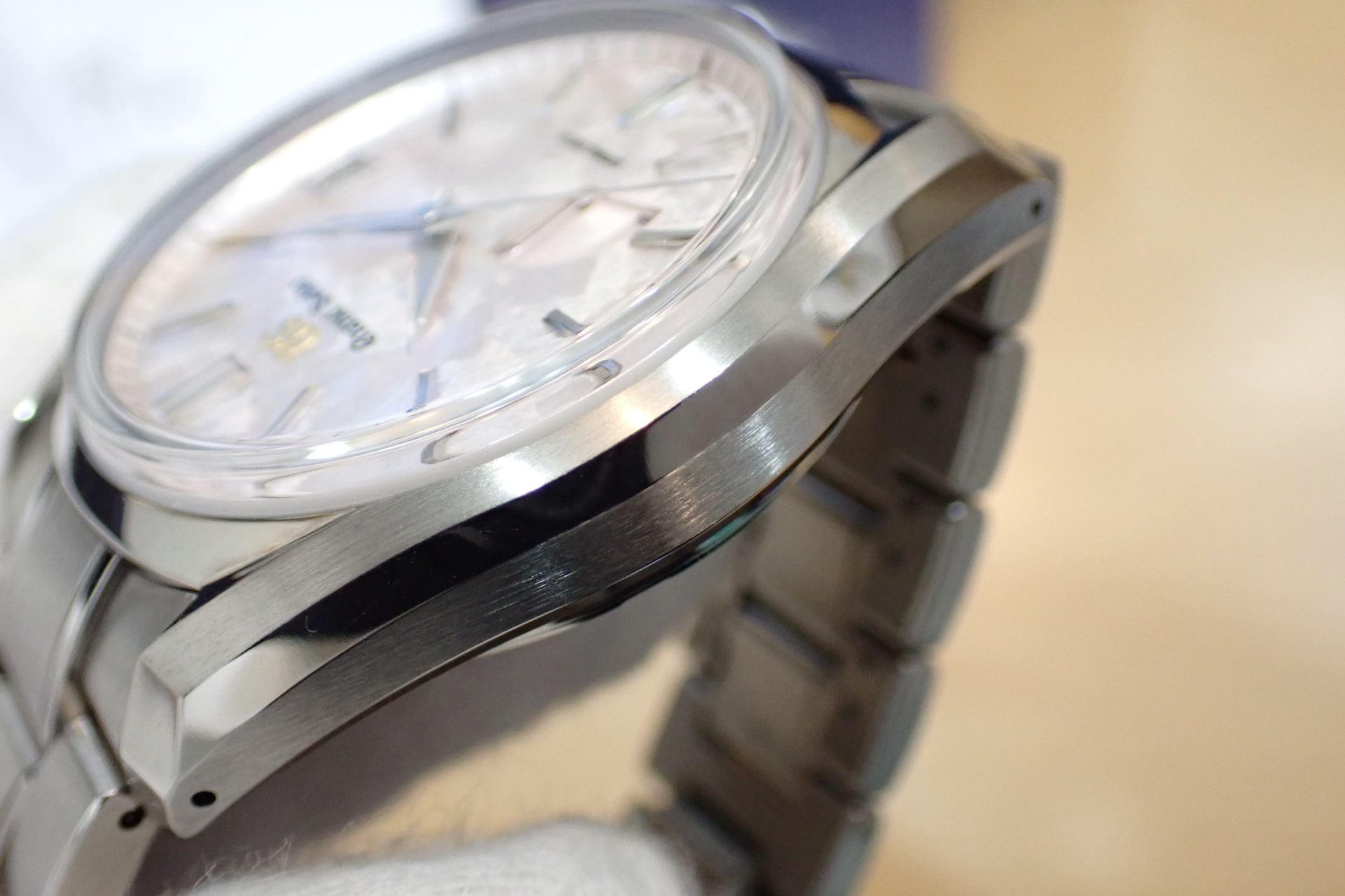 グランドセイコー/GrandSeiko ヘリテージコレクション Ref.SBGA443 花筏 グレイッシュピンク文字盤