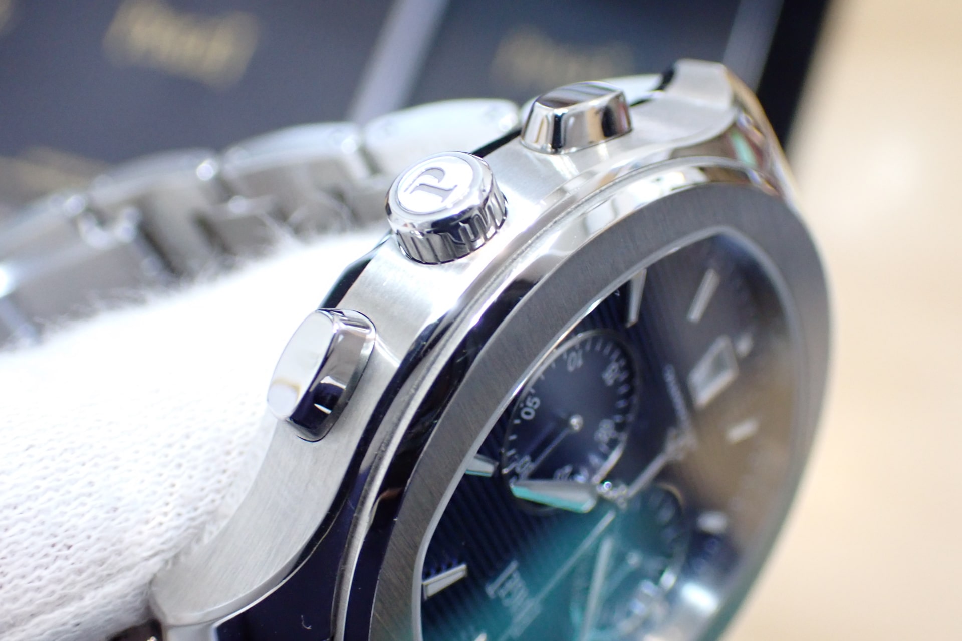 PIAGET/ピアジェ ポロ クロノグラフ Ref.G0A41006 ブルー文字盤