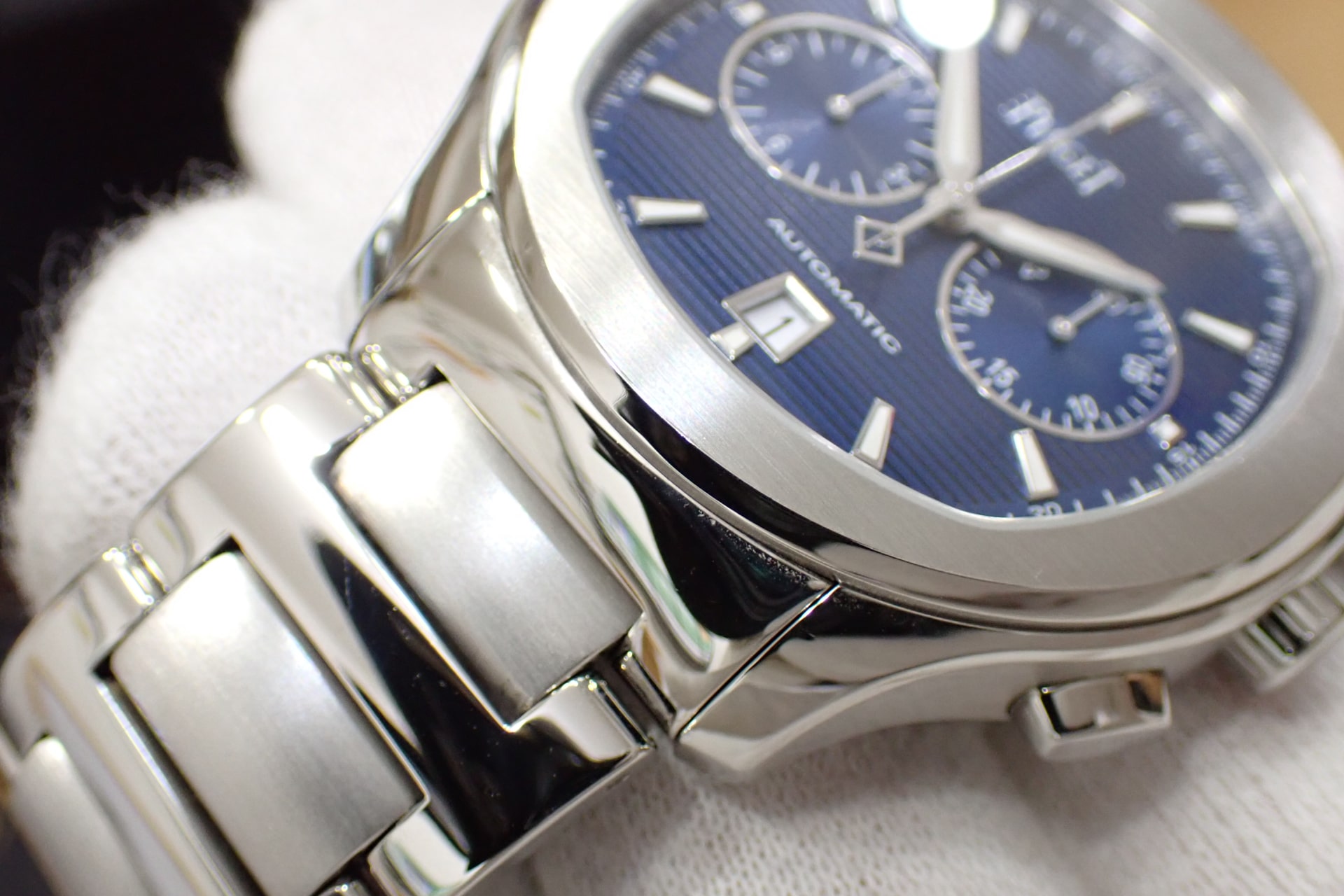 PIAGET/ピアジェ ポロ クロノグラフ Ref.G0A41006 ブルー文字盤