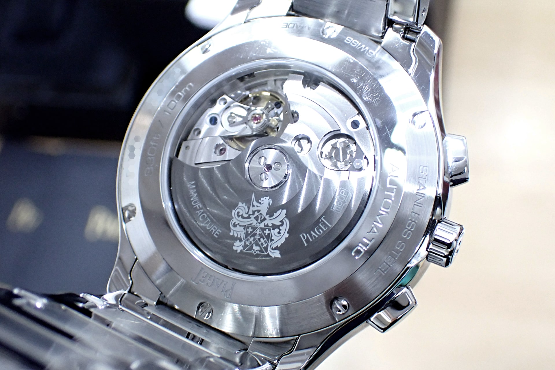 PIAGET/ピアジェ ポロ クロノグラフ Ref.G0A41006 ブルー文字盤