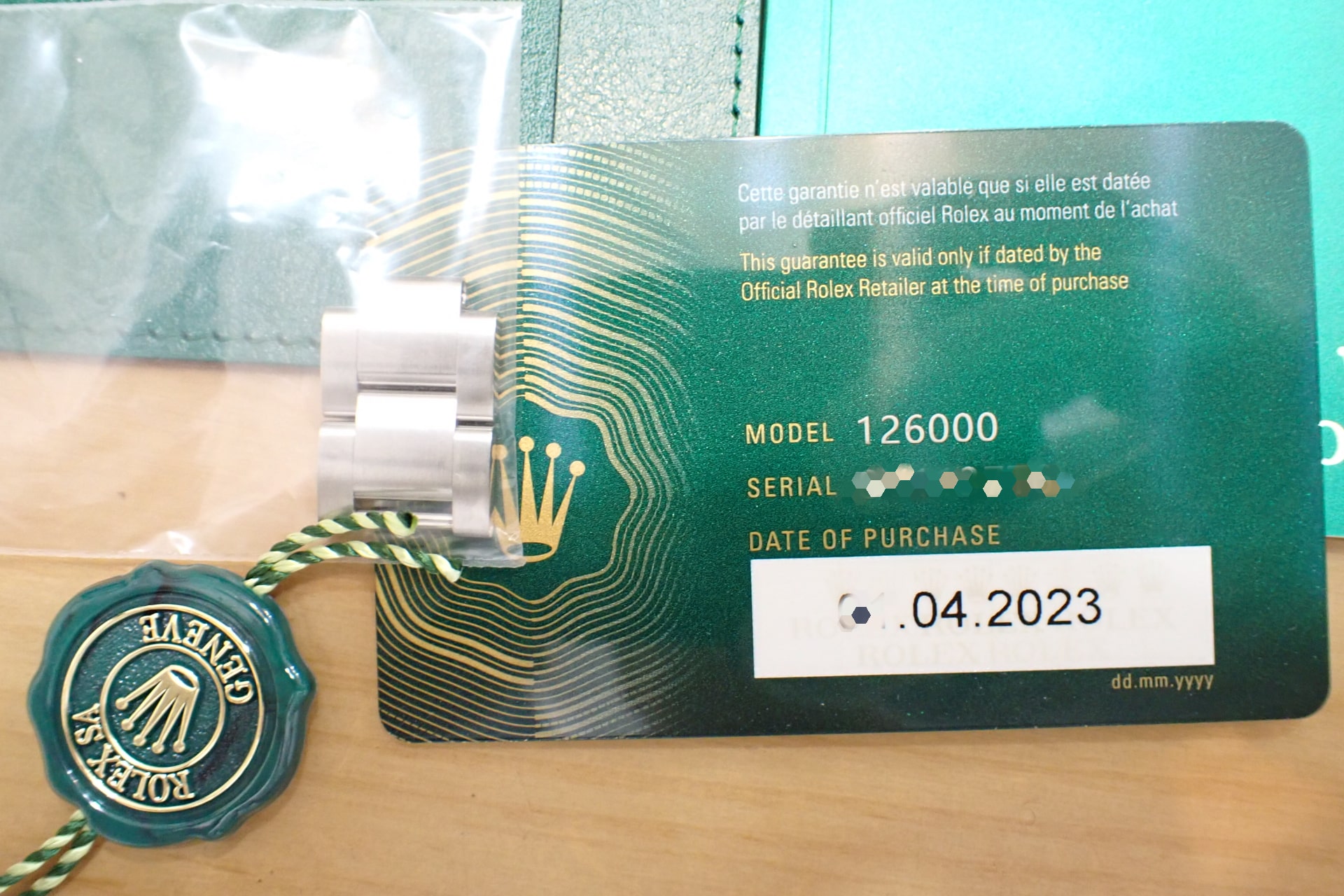 ROLEX/ロレックス オイスターパーペチュアル36 シルバー文字盤 Ref.126000 ランダム番