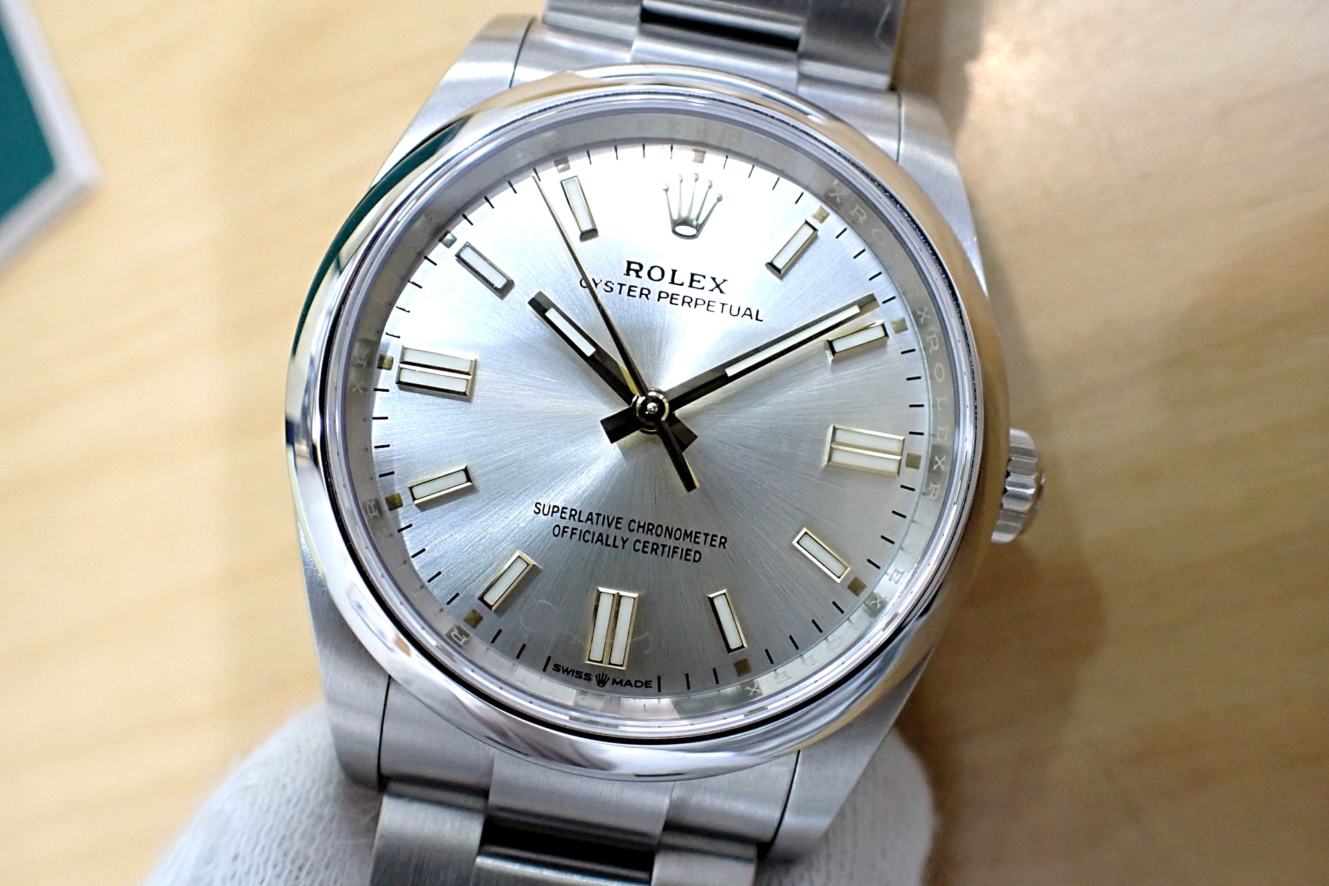 ROLEX/ロレックス オイスターパーペチュアル36 シルバー文字盤 Ref.126000 ランダム番