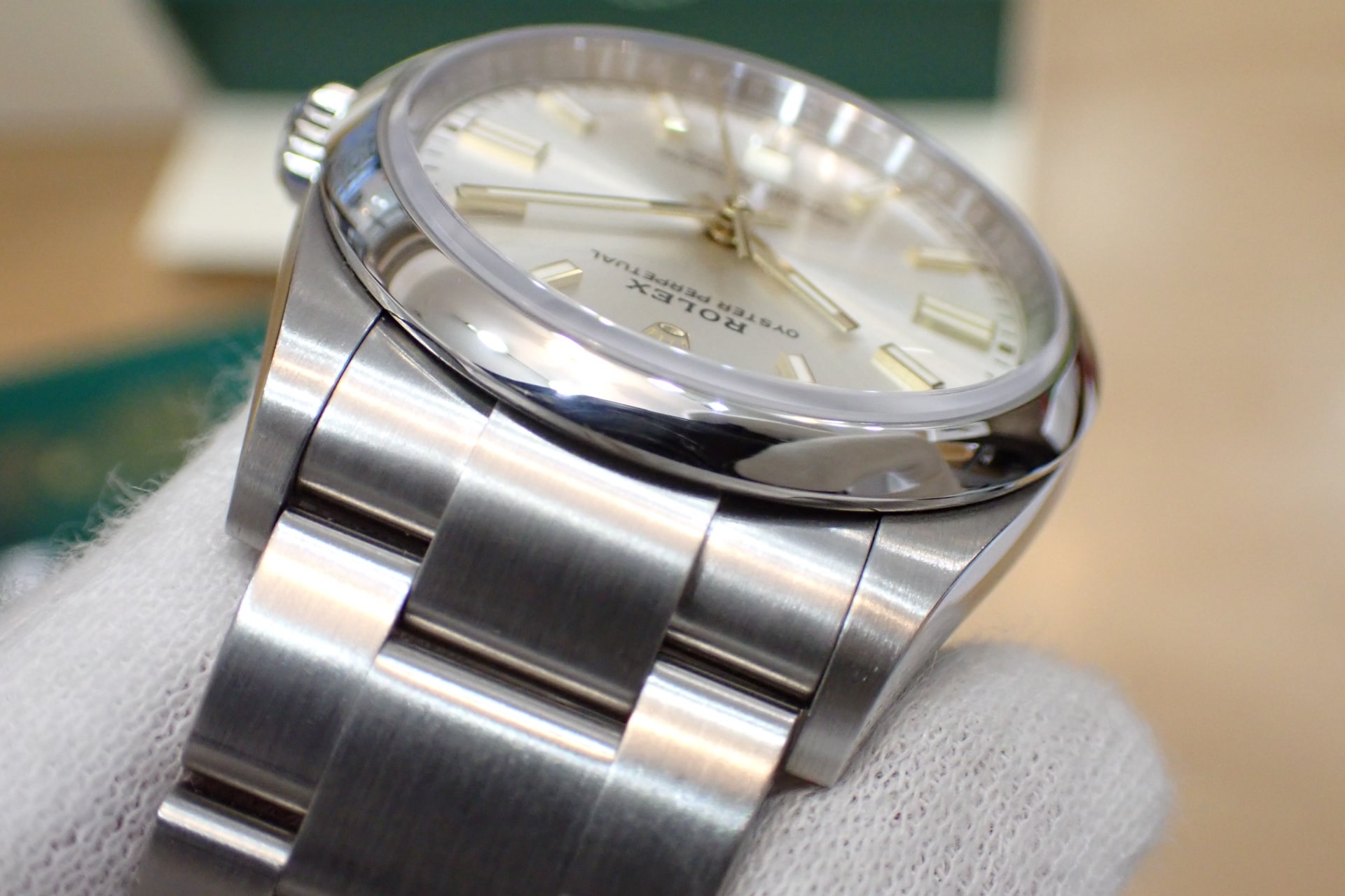 ROLEX/ロレックス オイスターパーペチュアル36 シルバー文字盤 Ref.126000 ランダム番