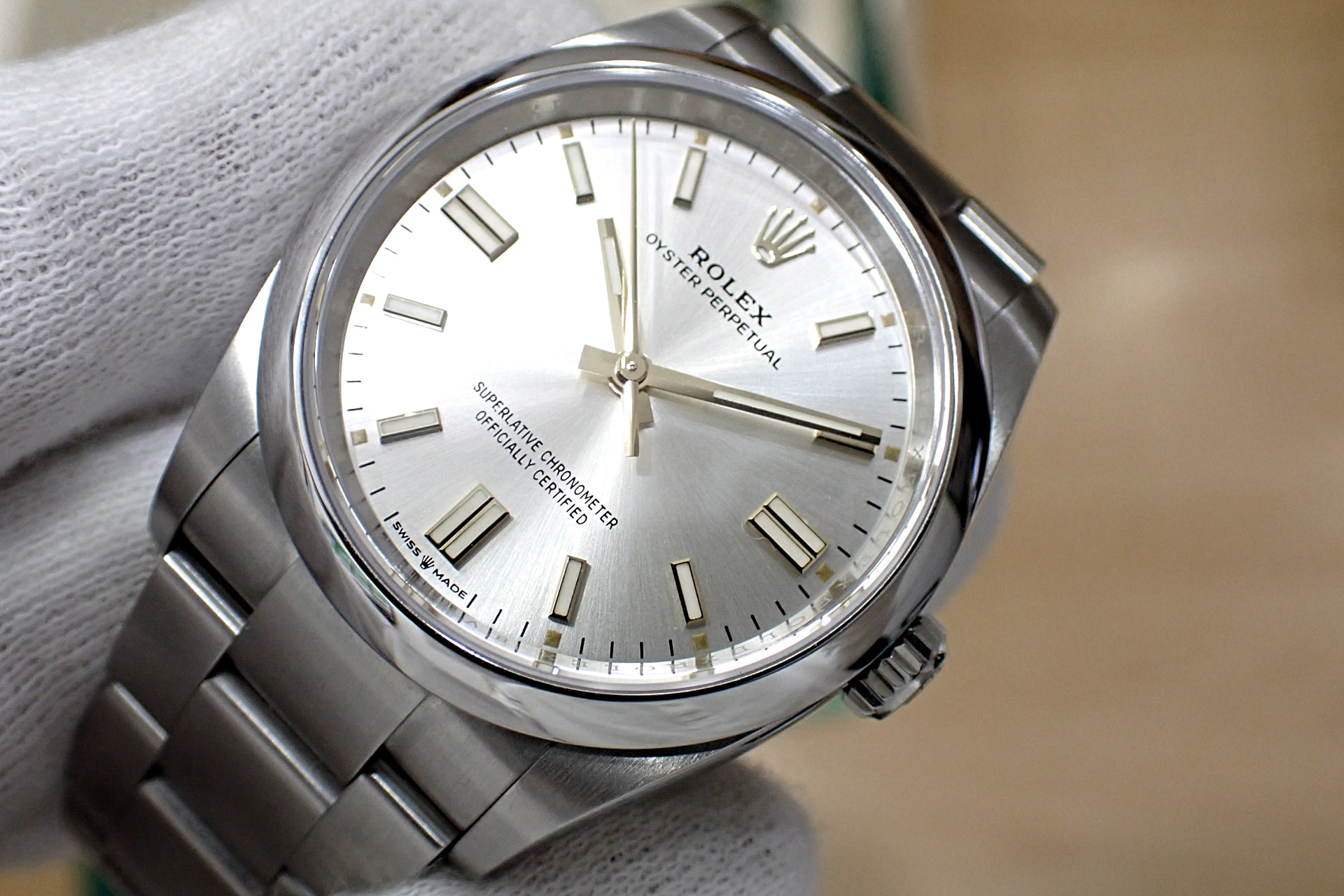 ROLEX/ロレックス オイスターパーペチュアル36 シルバー文字盤 Ref.126000 ランダム番