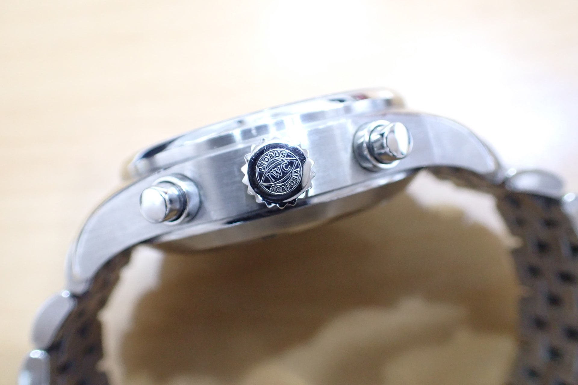 IWC パイロットウォッチ クロノグラフ プティプランス Ref.IW377717 ブルー