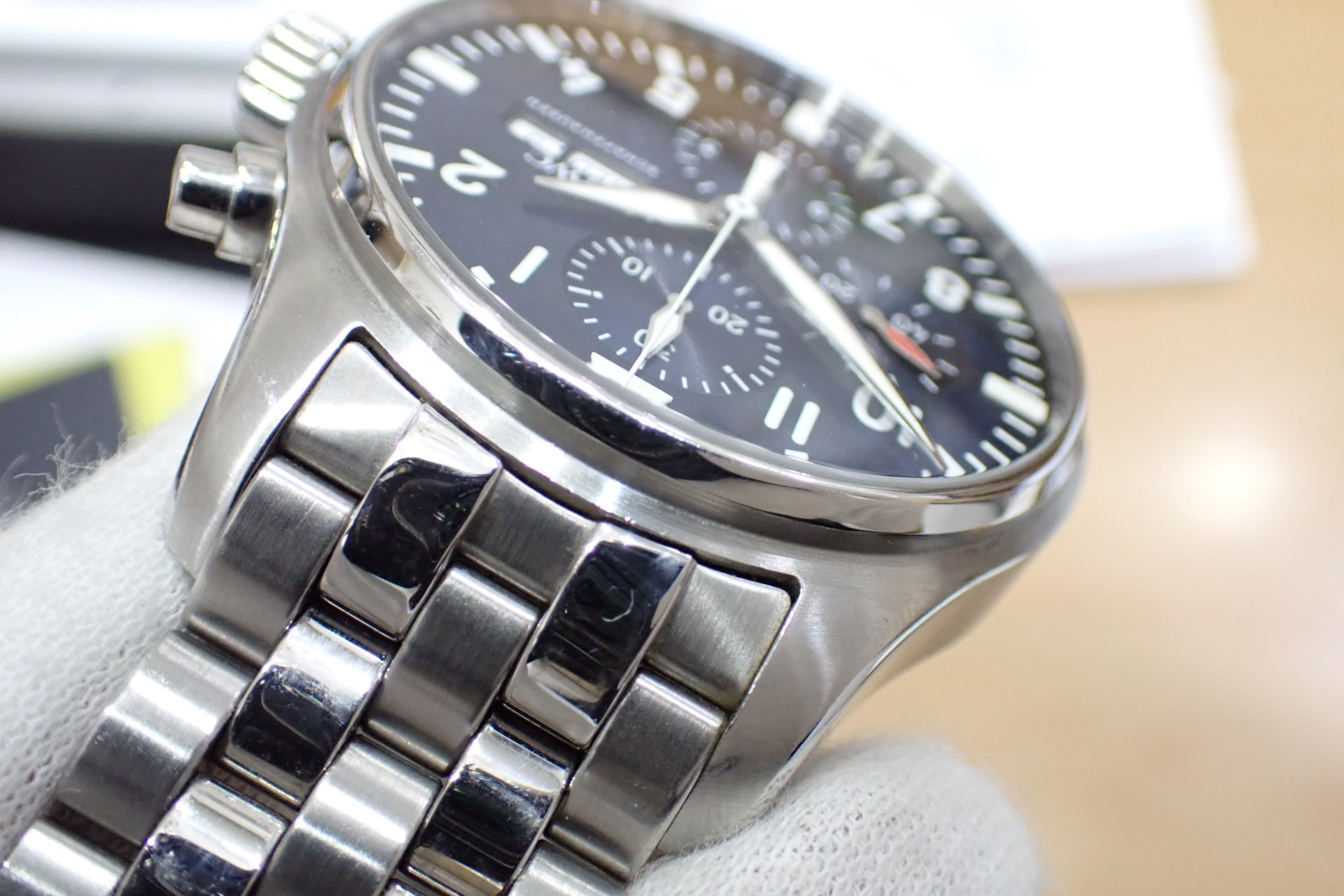 IWC パイロットウォッチ クロノグラフ プティプランス Ref.IW377717 ブルー