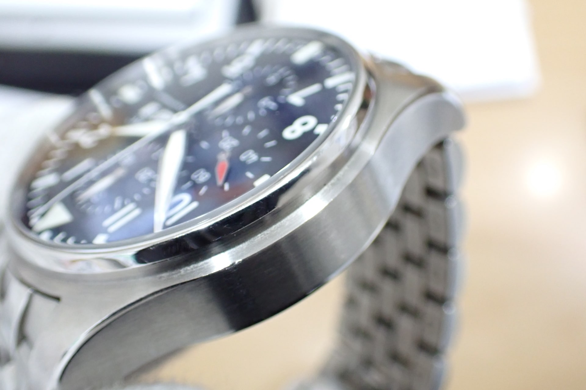 IWC パイロットウォッチ クロノグラフ プティプランス Ref.IW377717 ブルー