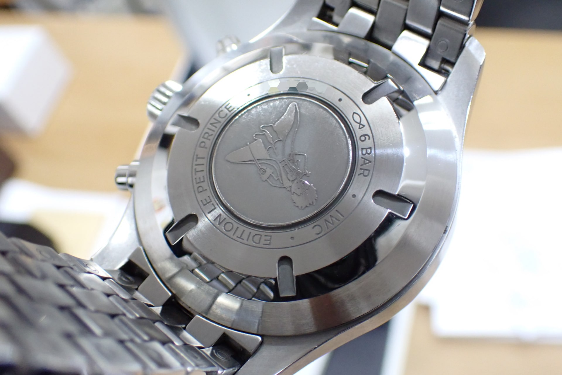 IWC パイロットウォッチ クロノグラフ プティプランス Ref.IW377717 ブルー