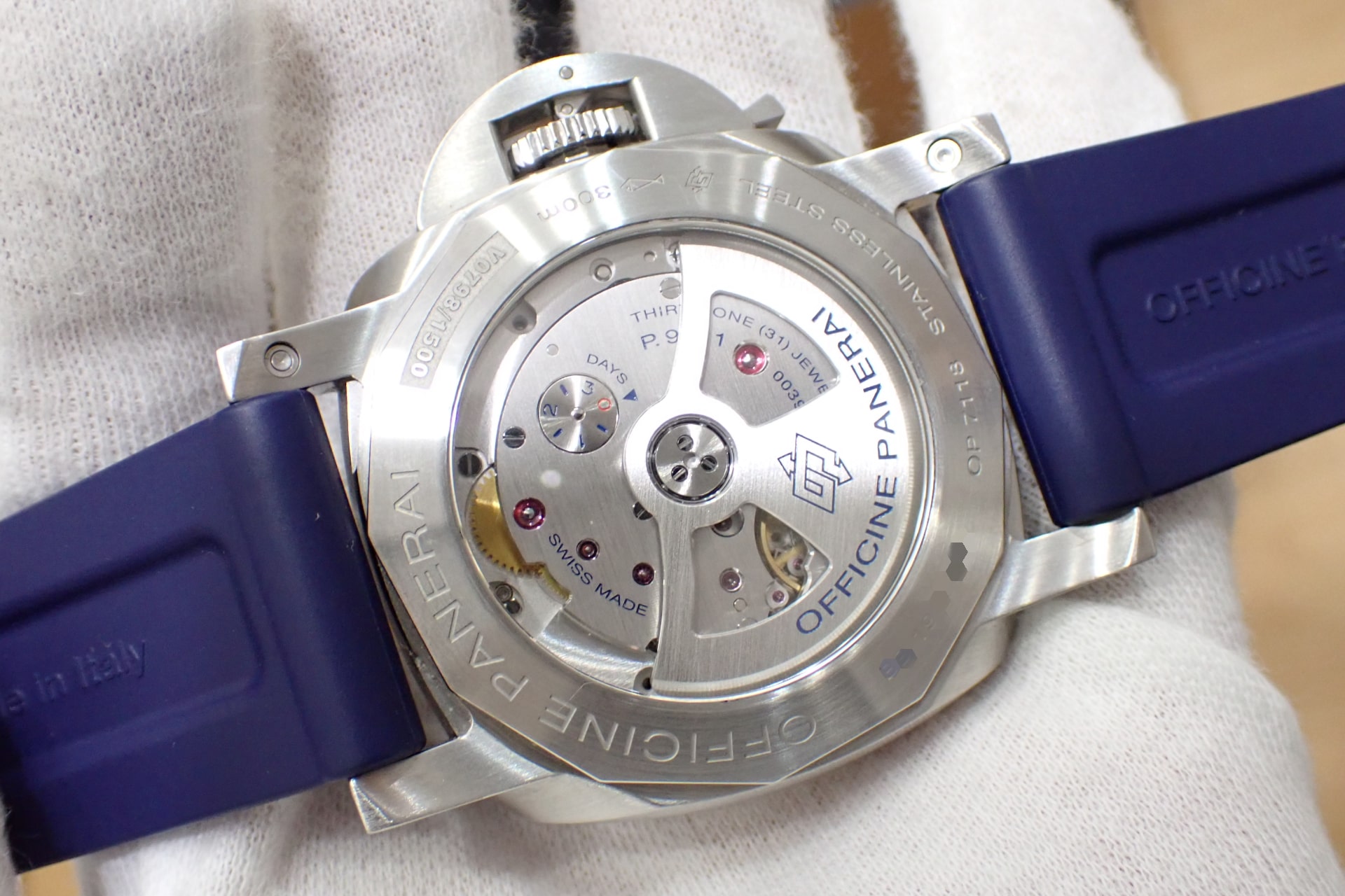 OFFICINE PANERAI/オフィチーネ パネライ ルミノール1950 GMT Ref.PAM01033 ブルー